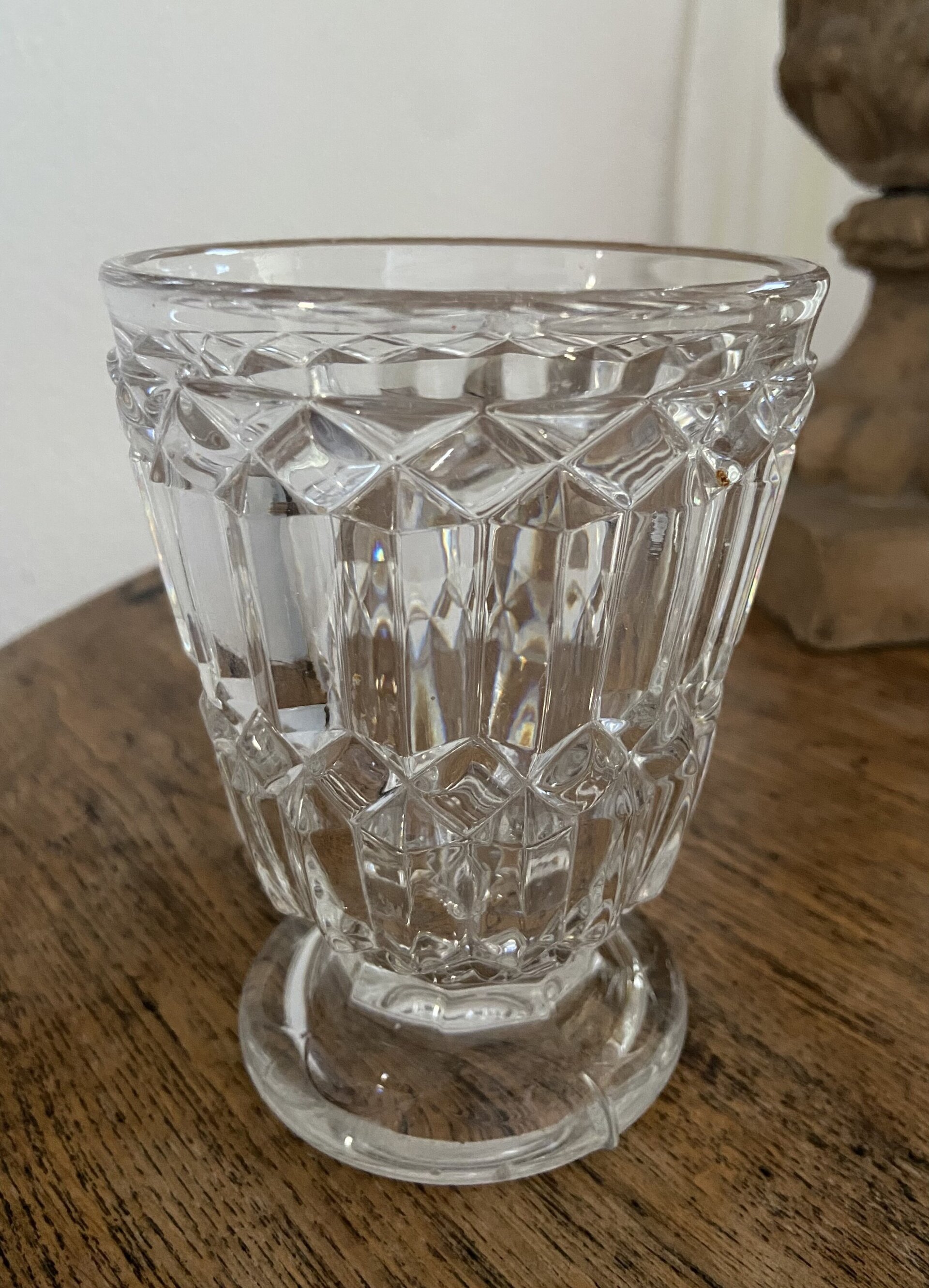 Copa huertana en vidrio de cristalerias "Santa Lucia" Murcia. - 6