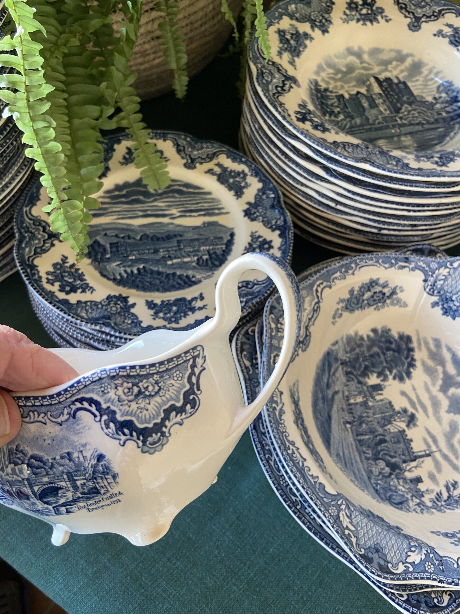 Vajilla en loza inglesa "Johnson Bros (mod. Britain Castles) - 6