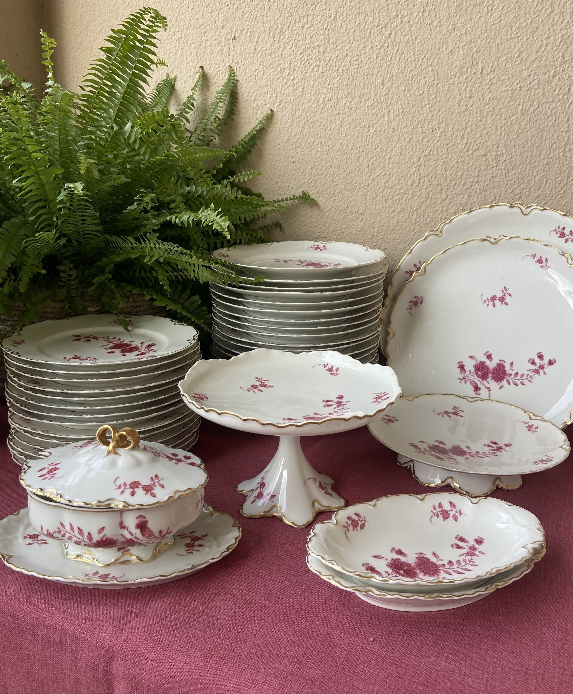 Vajilla en porcelana francesa de Limoges, "Haviland" - 2