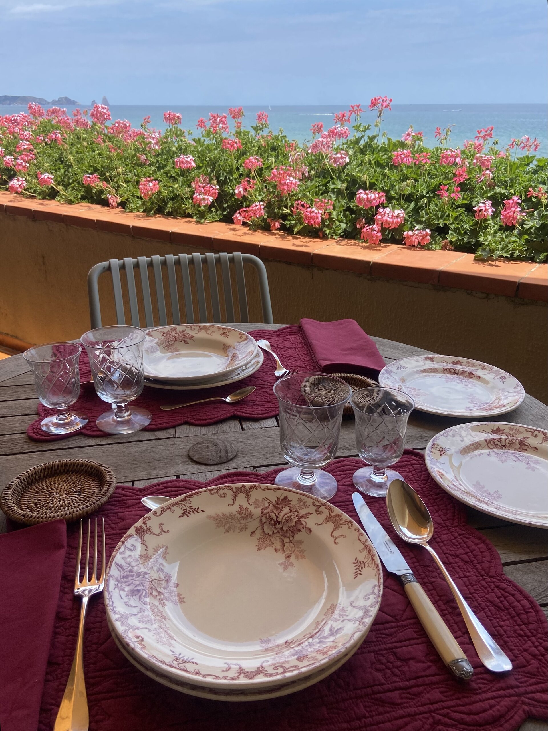 6 platos en loza francesa "Terre de Fer" Hte Boulenguer & Cia, Choisy le Roi - 7