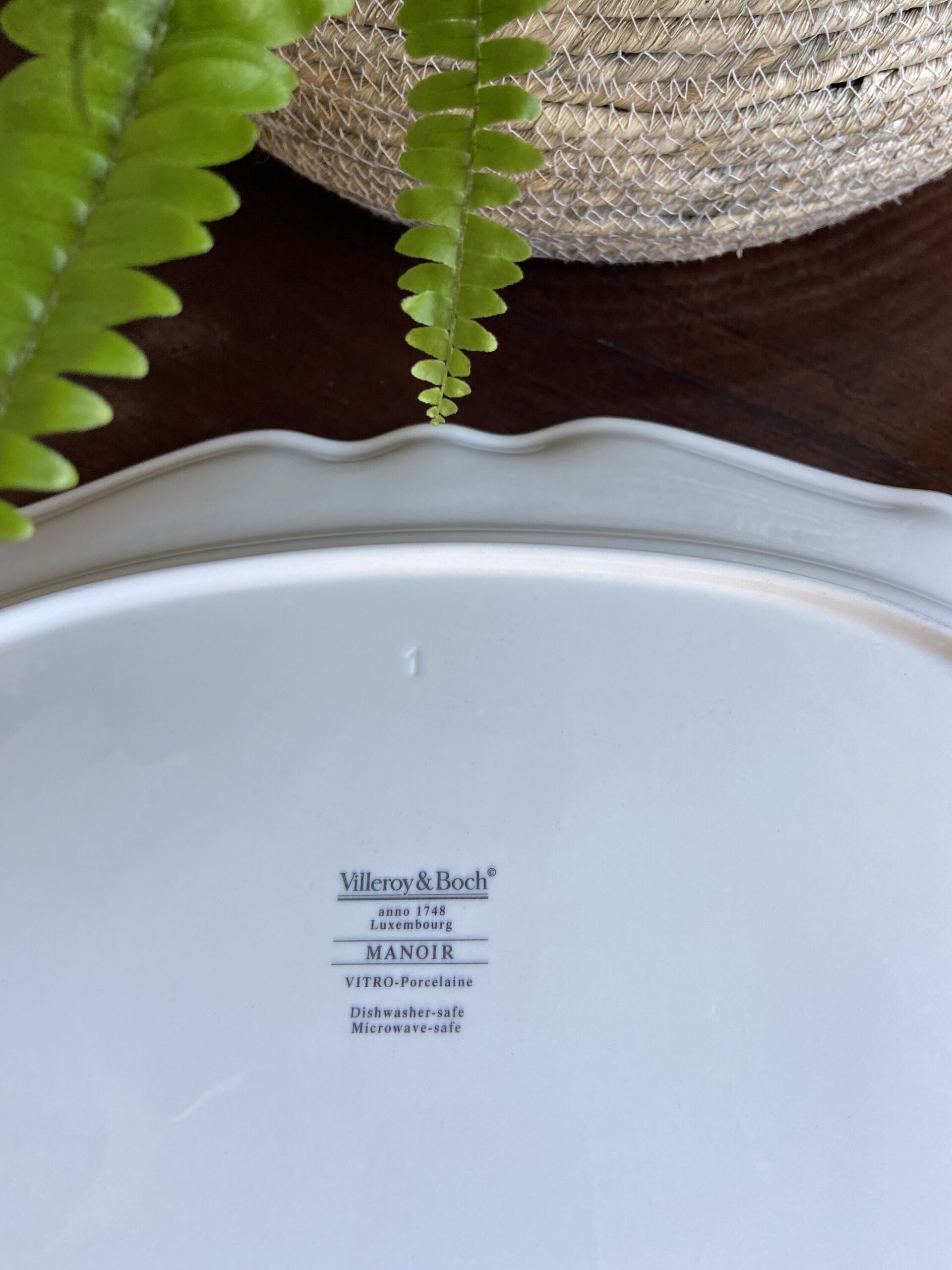 Fuente ovalada "Villeroy & Boch". - 6