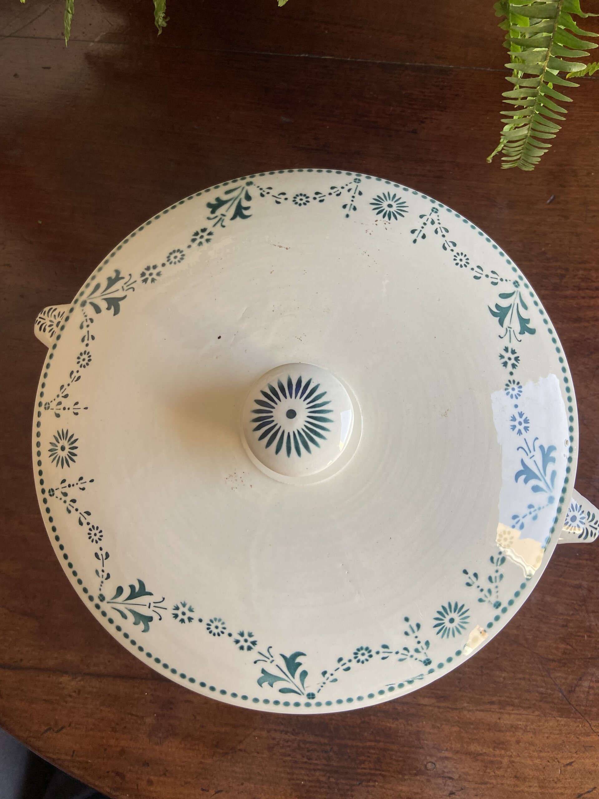 Sopera en loza francesa "Badonviller" - 5