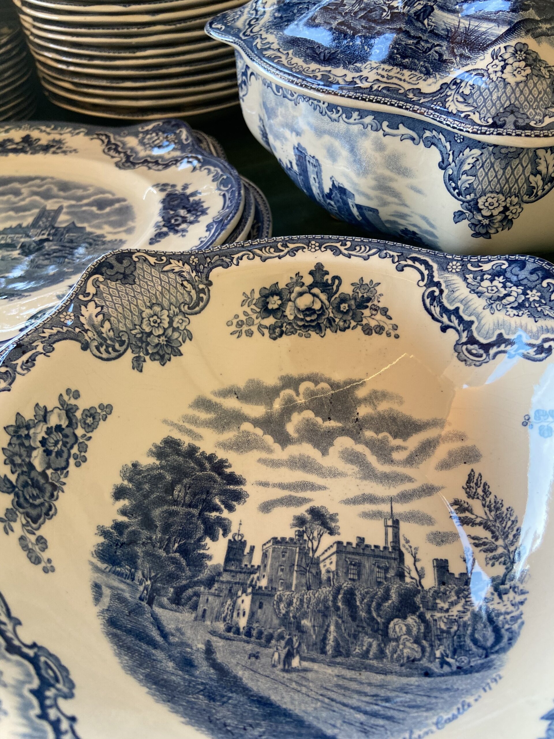 Vajilla en loza inglesa "Johnson Bros (mod. Britain Castles) - 3