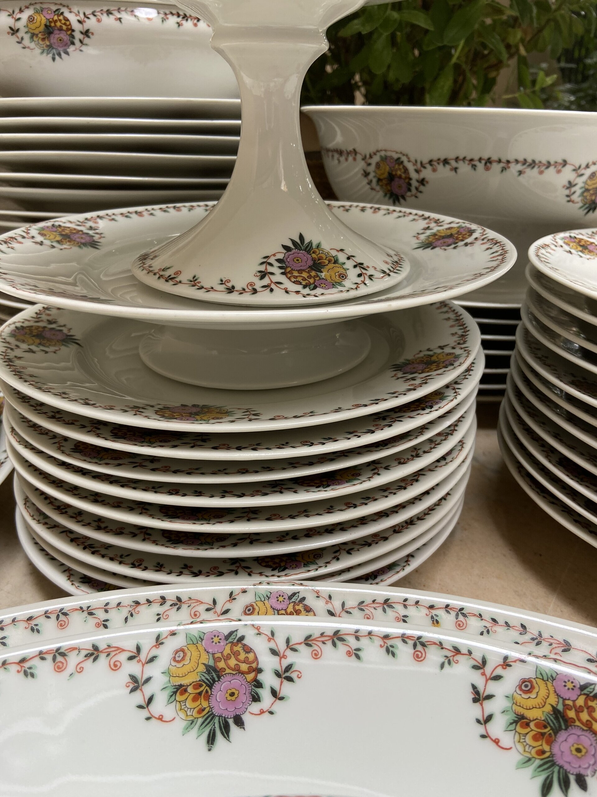 -Vajilla en fina porcelana francesa de Limoges "Raynaud & Cº" - 5