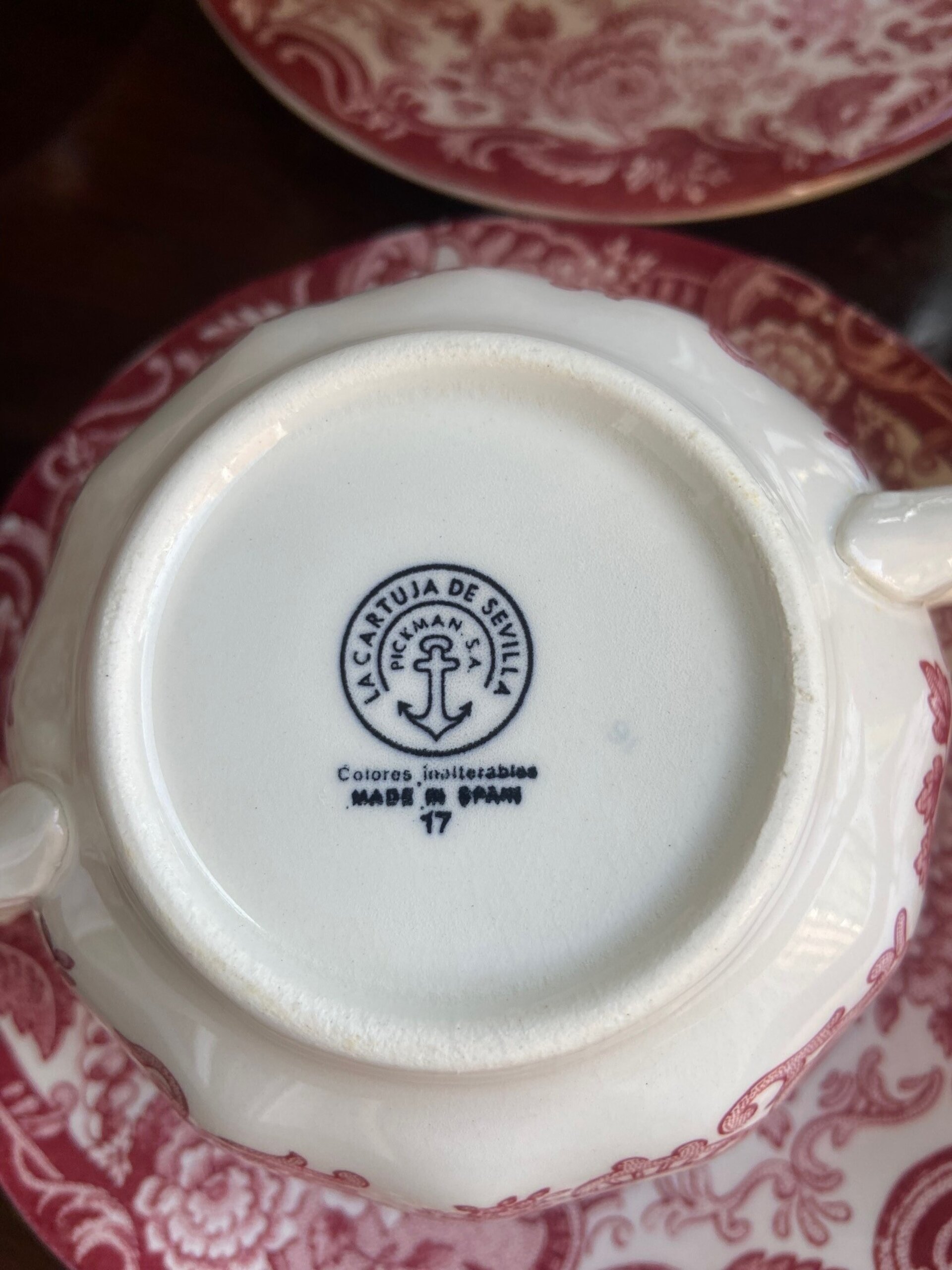 9 tazas de consomé en lo de la "Cartuja de Sevilla" Pickman S.A. - 8