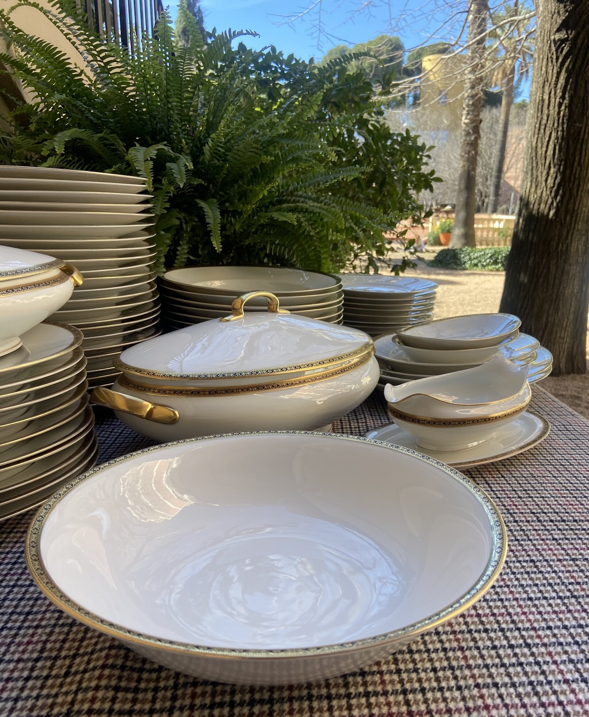 Vajilla en porcelana alemana "Hutschenreuther" Bavaria. - 3