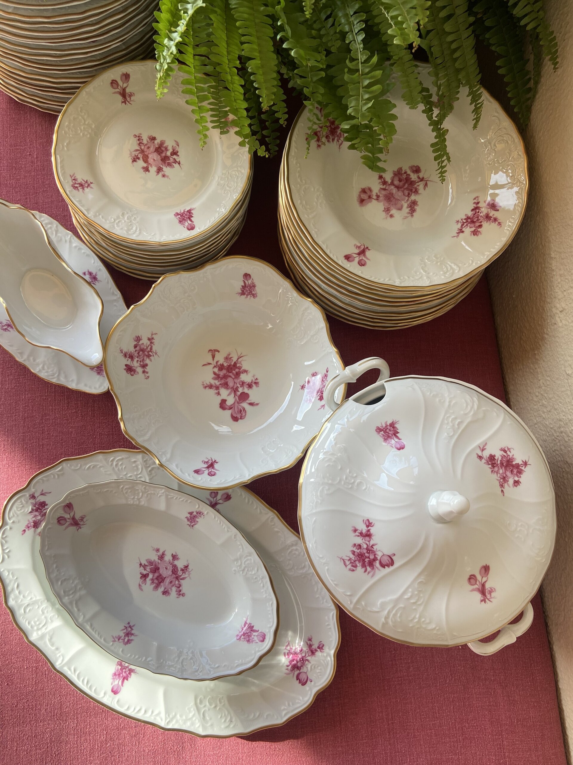 Vajilla en porcelana Checoslovaca "Bernadotte" - 5