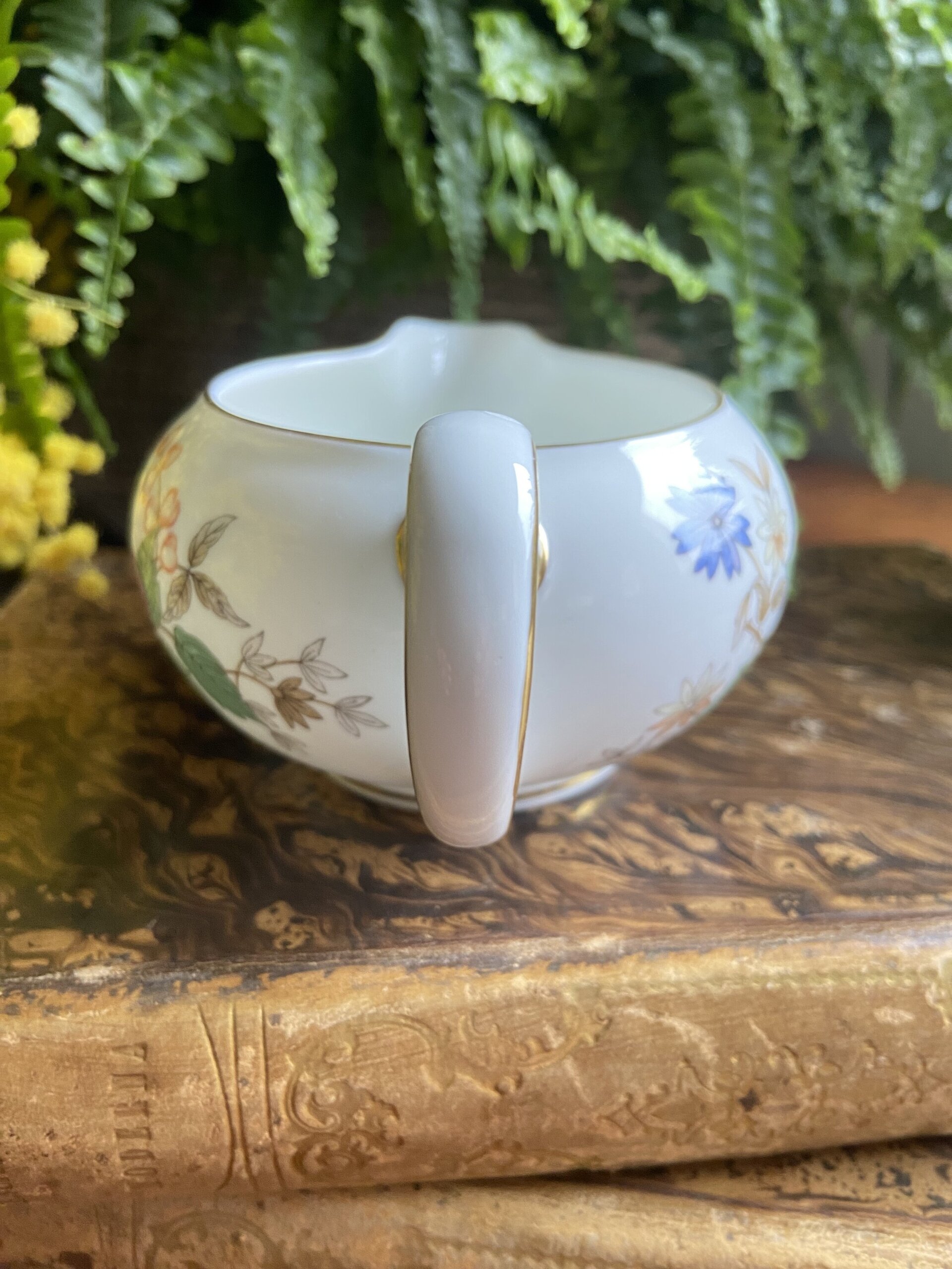 Jarra leche en porcelana inglesa "Wedgwood" - 5