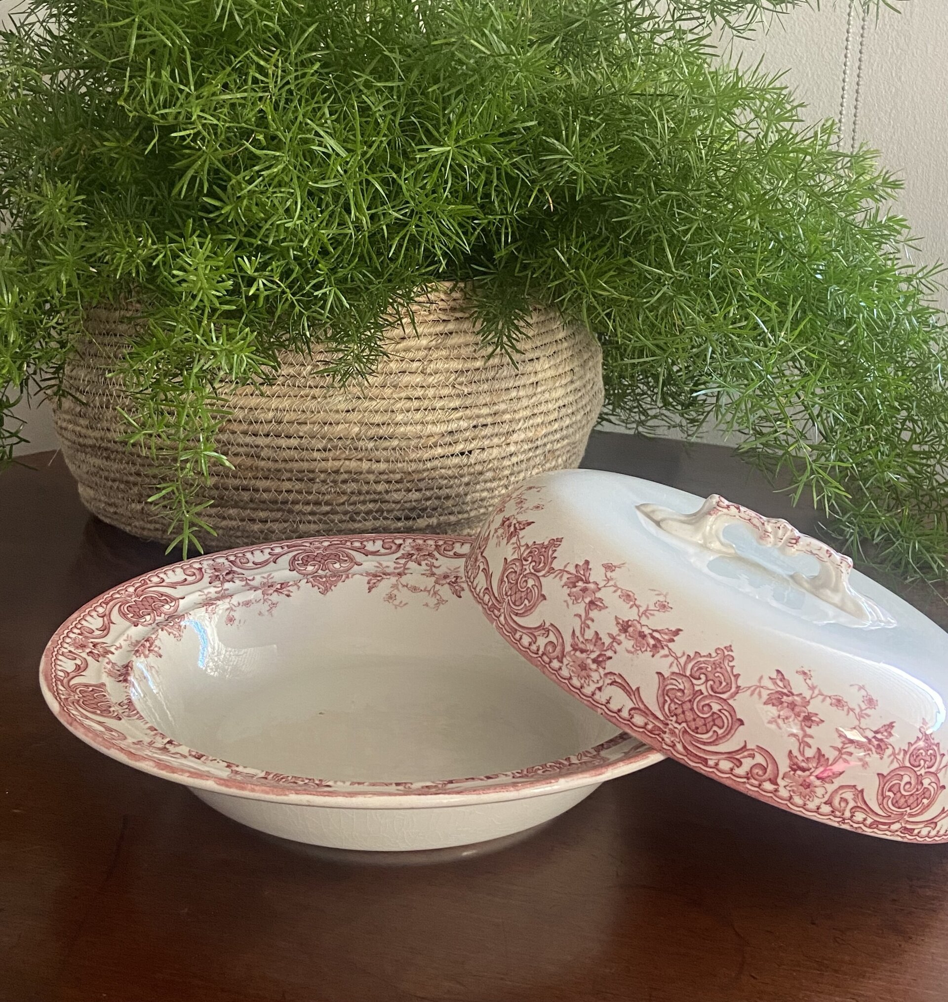 Legumbrera en loza estadounidense "K&T" (mod. Doren) - 6