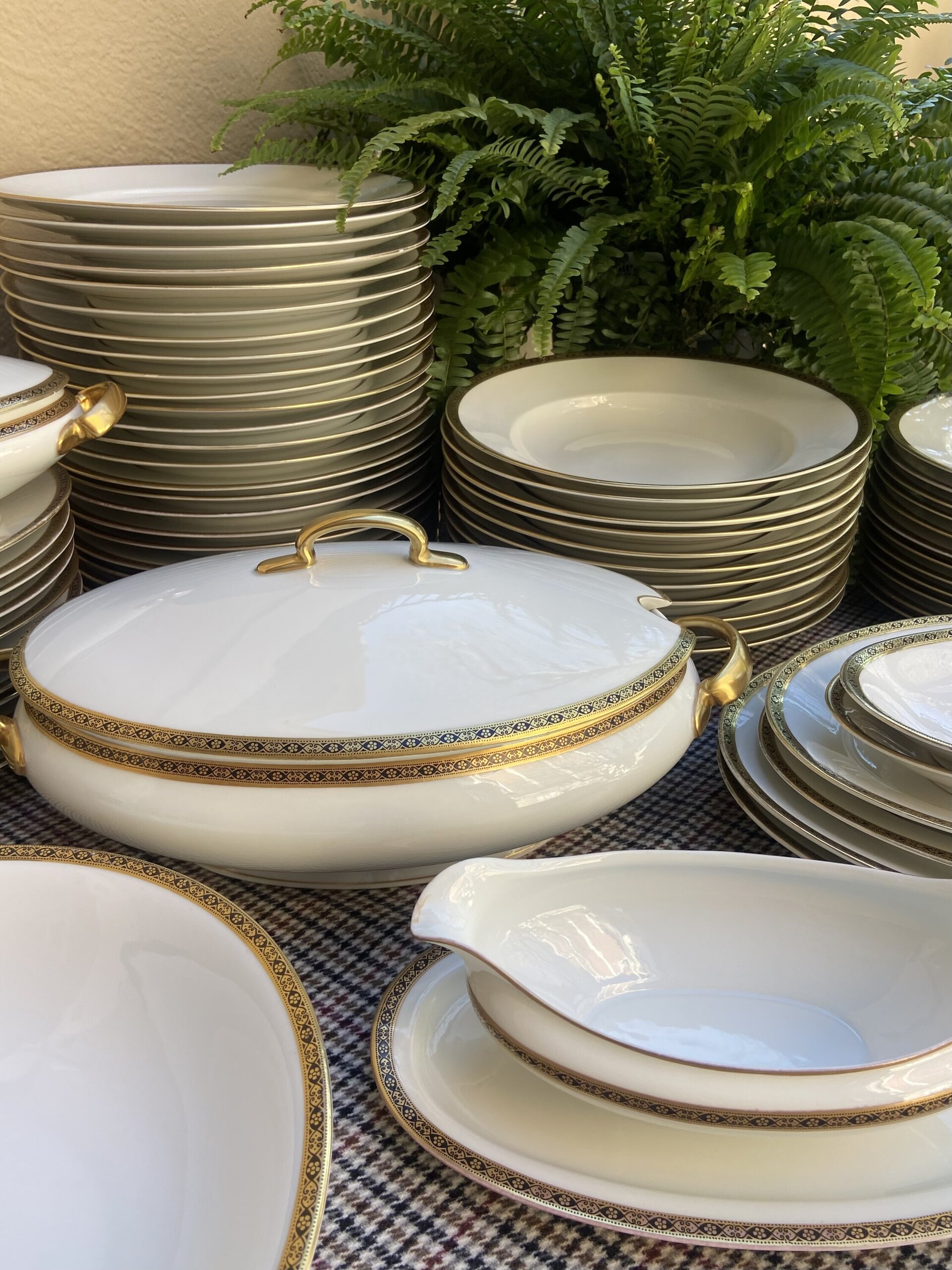 Vajilla en porcelana alemana "Hutschenreuther" Bavaria. - 2