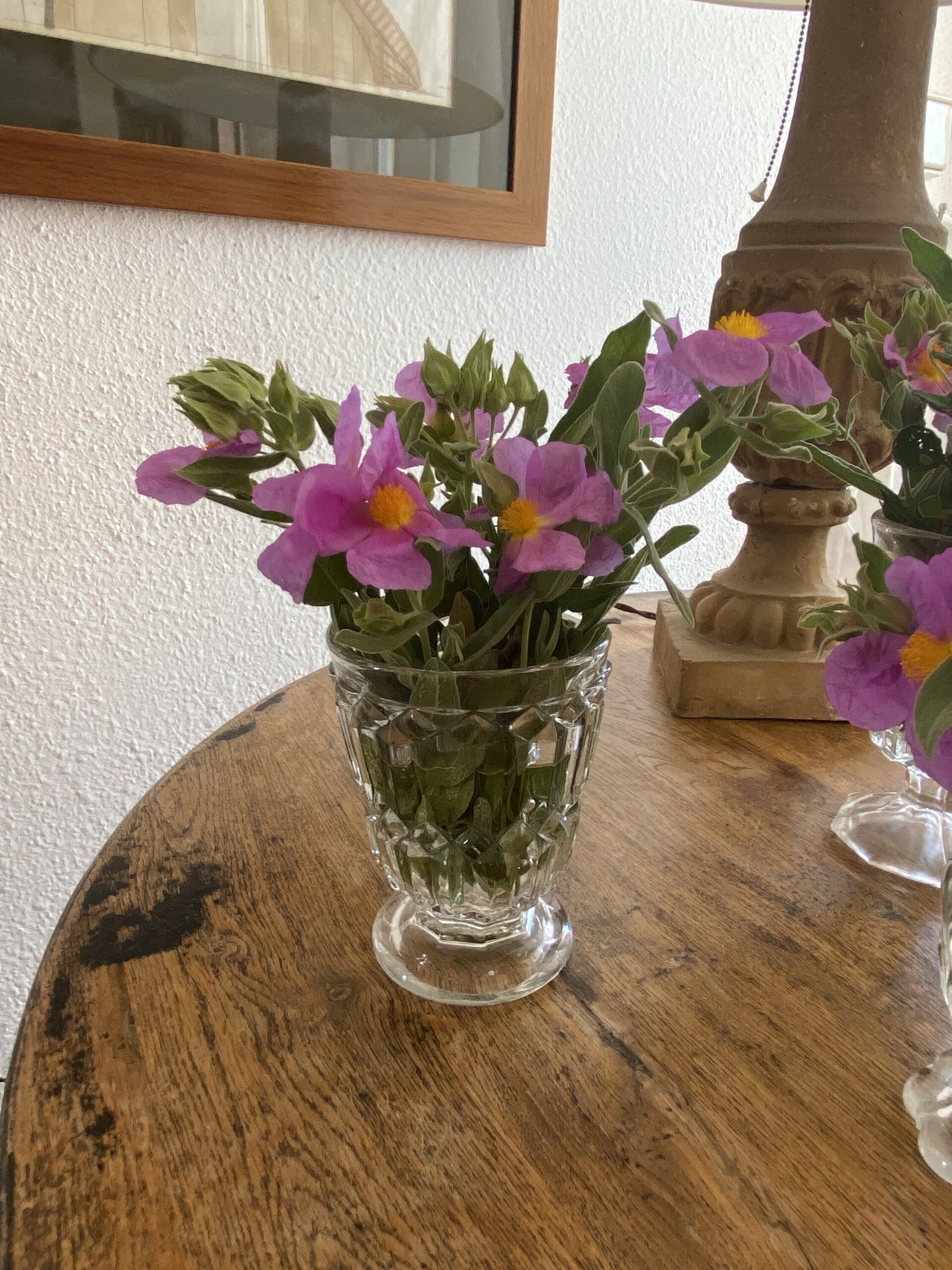 Copa huertana en vidrio de cristalerias "Santa Lucia" Murcia. - 4