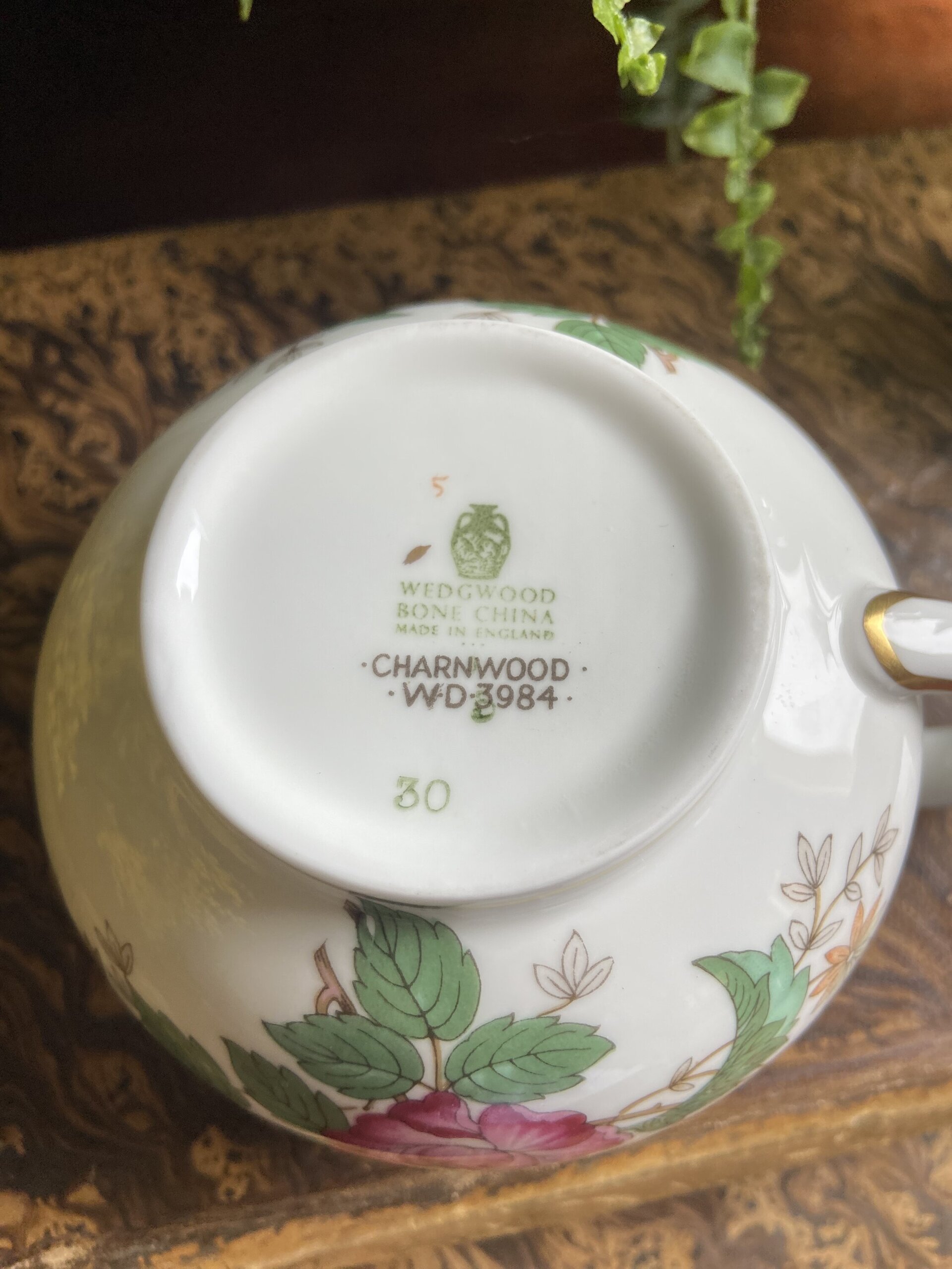 Jarra leche en porcelana inglesa "Wedgwood" - 8