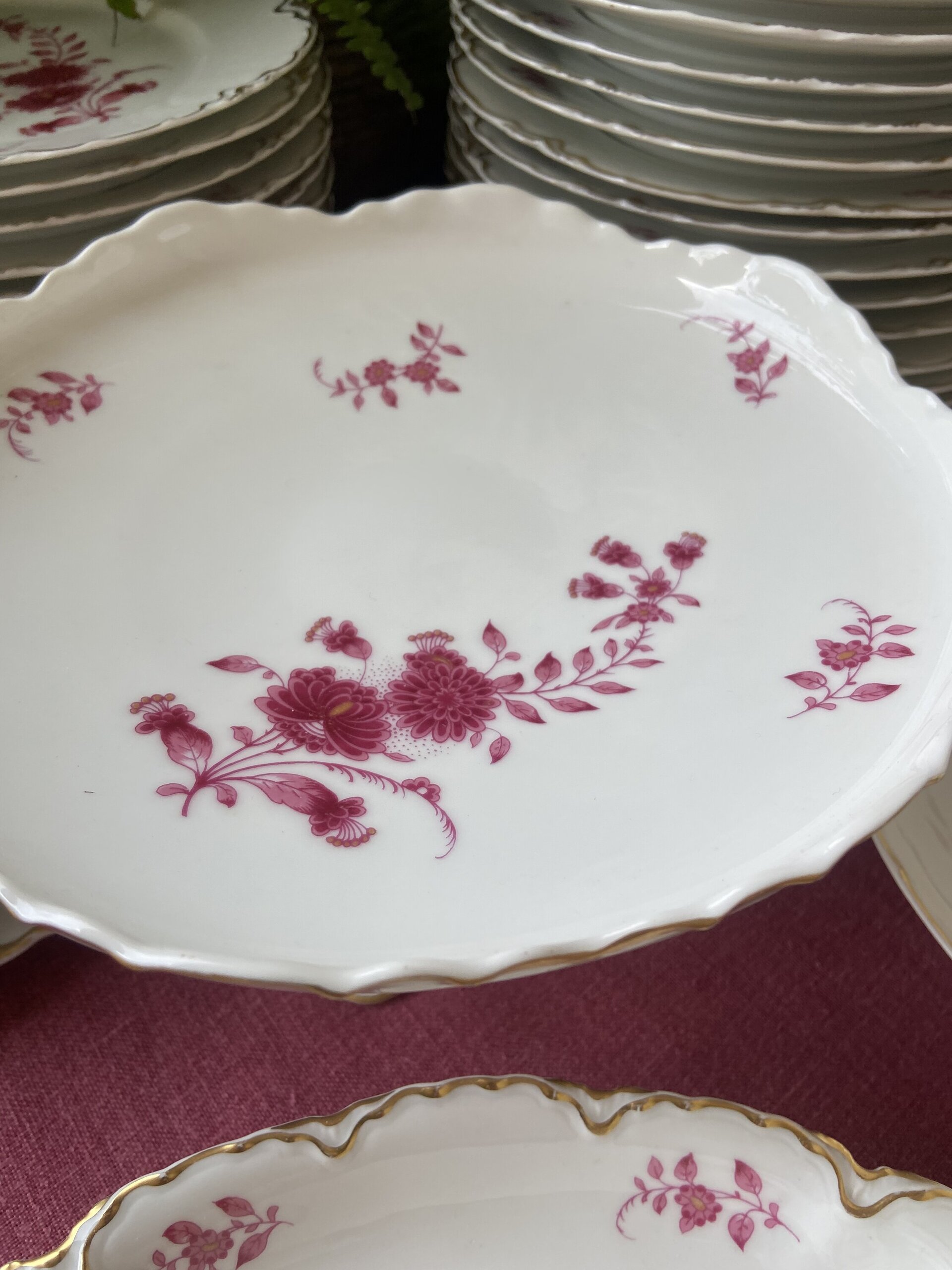 Vajilla en porcelana francesa de Limoges, "Haviland" - 9