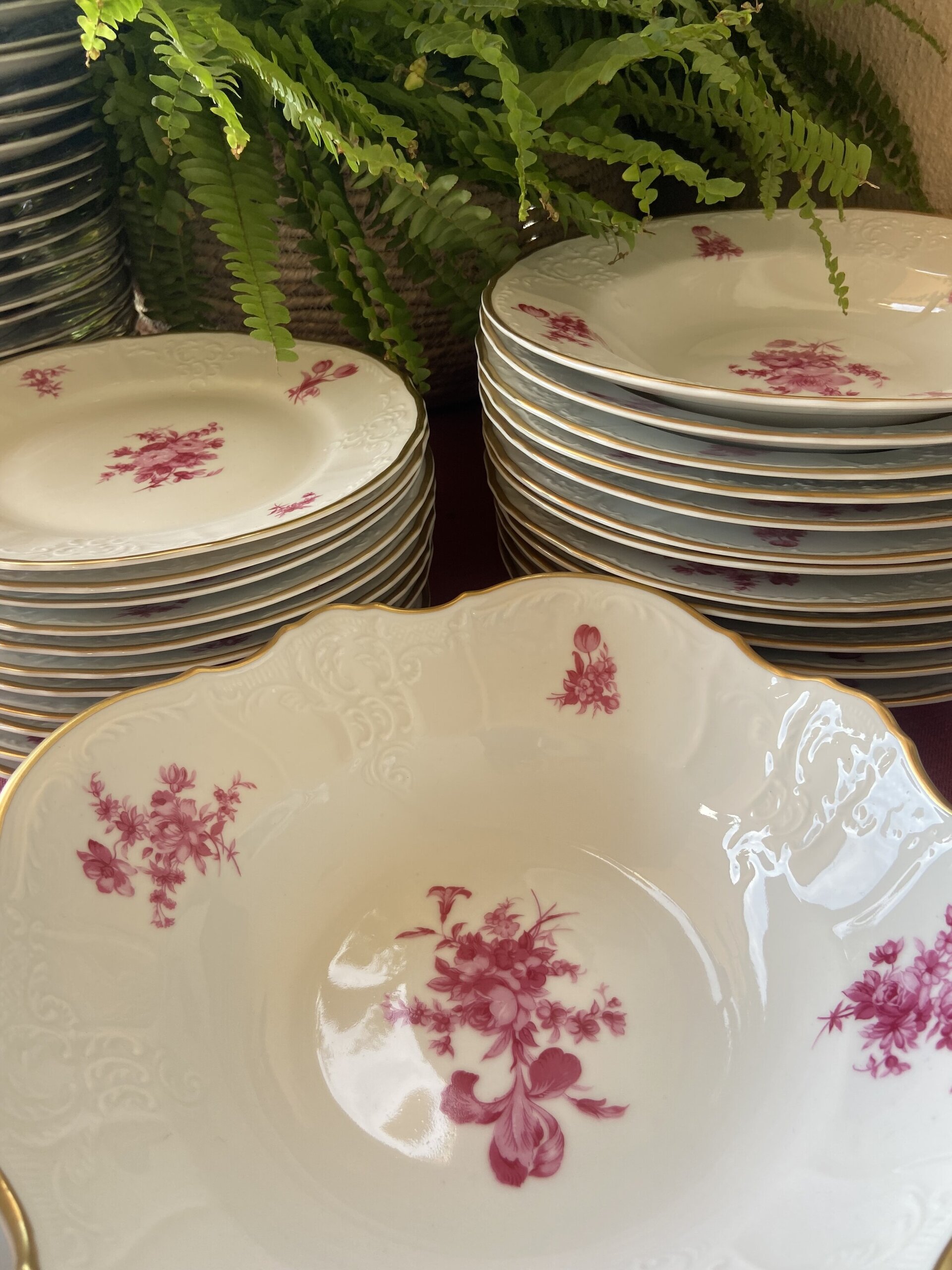 Vajilla en porcelana Checoslovaca "Bernadotte" - 7