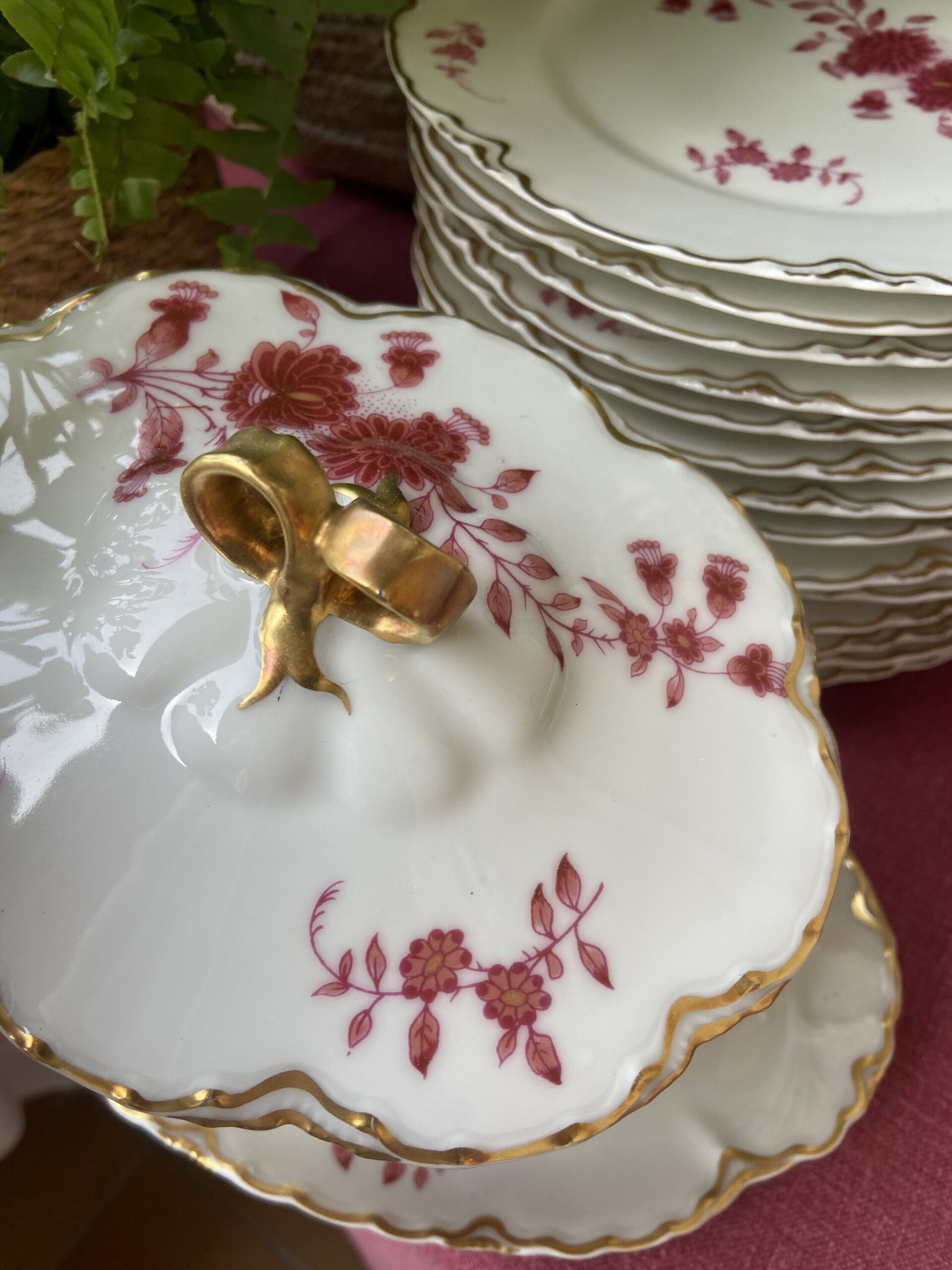 Vajilla en porcelana francesa de Limoges, "Haviland" - 5