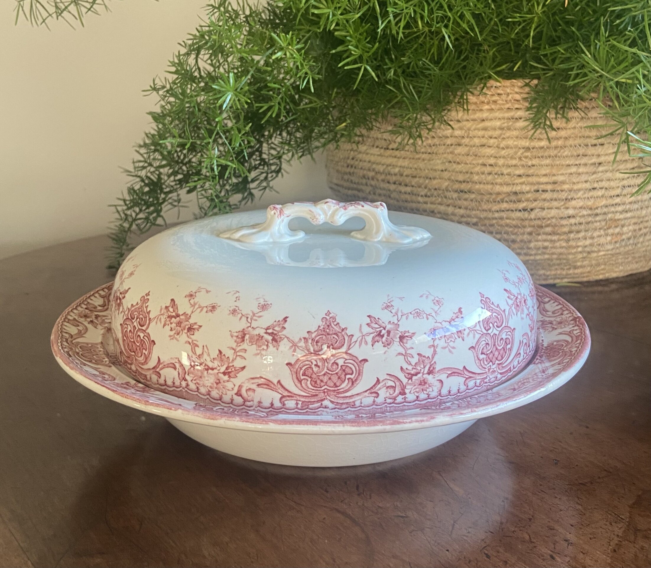 Legumbrera en loza estadounidense "K&T" (mod. Doren) - 3