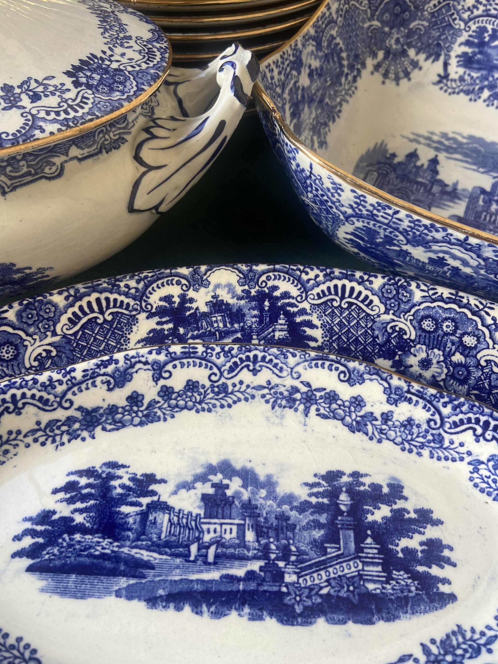 Vajilla "Pickman S.A." La Cartuja de Sevilla. (mod. Vistas). - 9