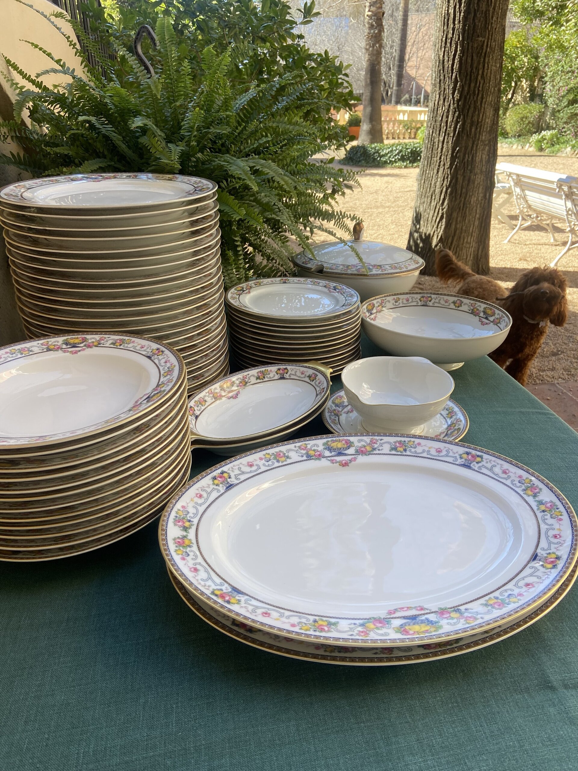 Vajilla en porcelana alemana "Rossenthal". - 4