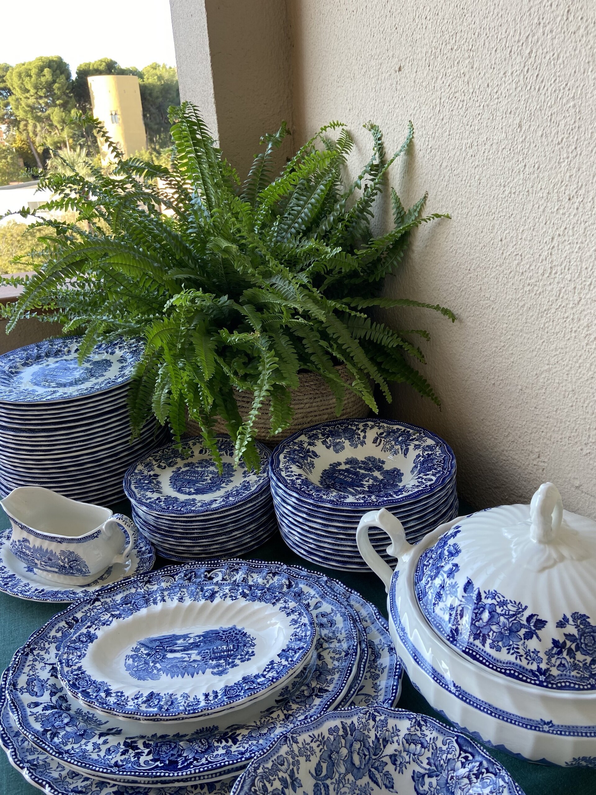 Vajiila en loza inglesa "Myott" (Mod. Tonquin) - 5