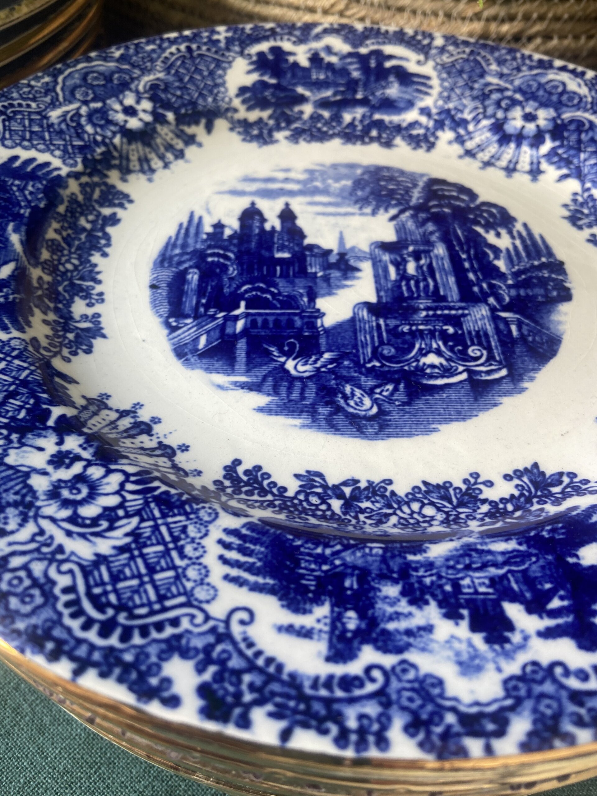 Vajilla "Pickman S.A." La Cartuja de Sevilla. (mod. Vistas). - 4