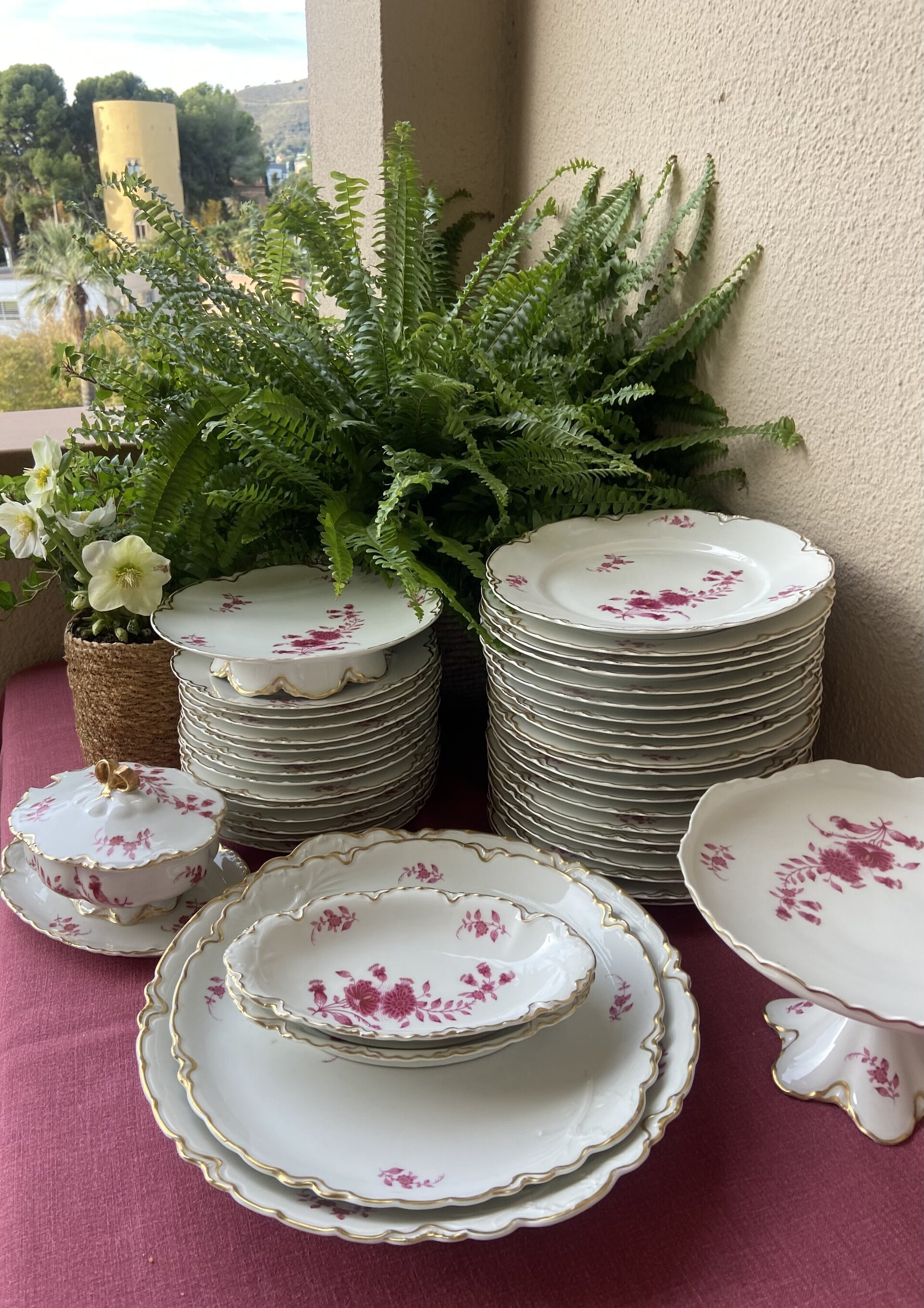 Vajilla en porcelana francesa de Limoges, "Haviland" - 7