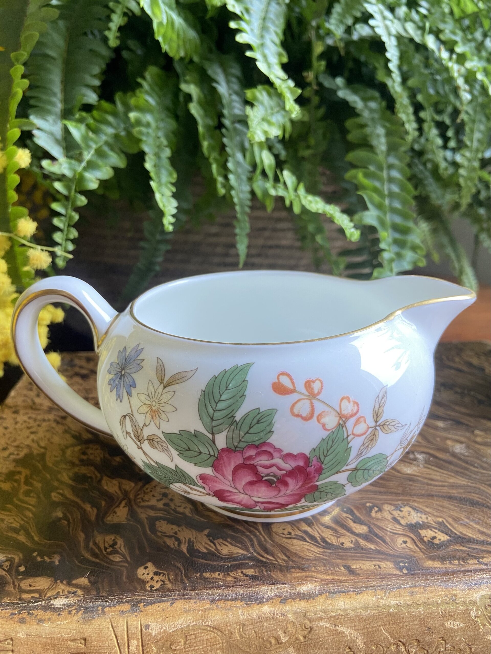 Jarra leche en porcelana inglesa "Wedgwood" - 2