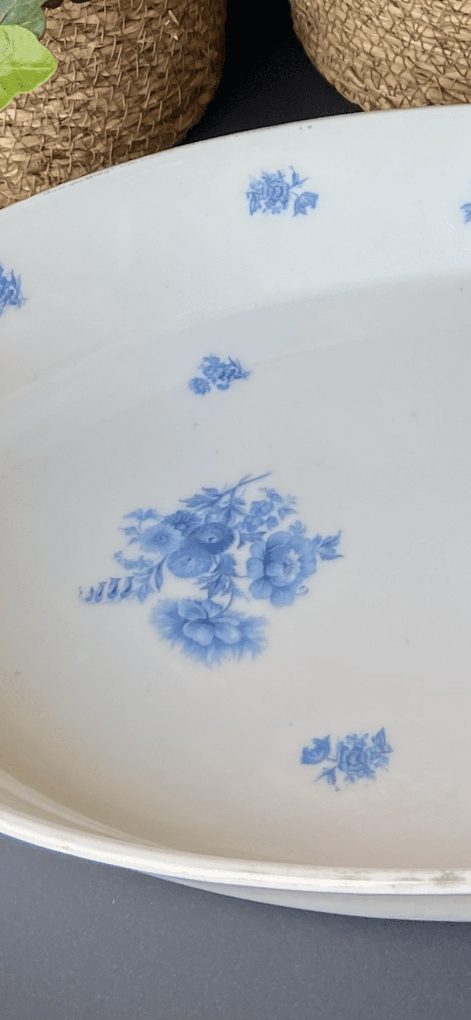 Fuente horno de porcelana"Aliminite Frugier " de Limoges - 5