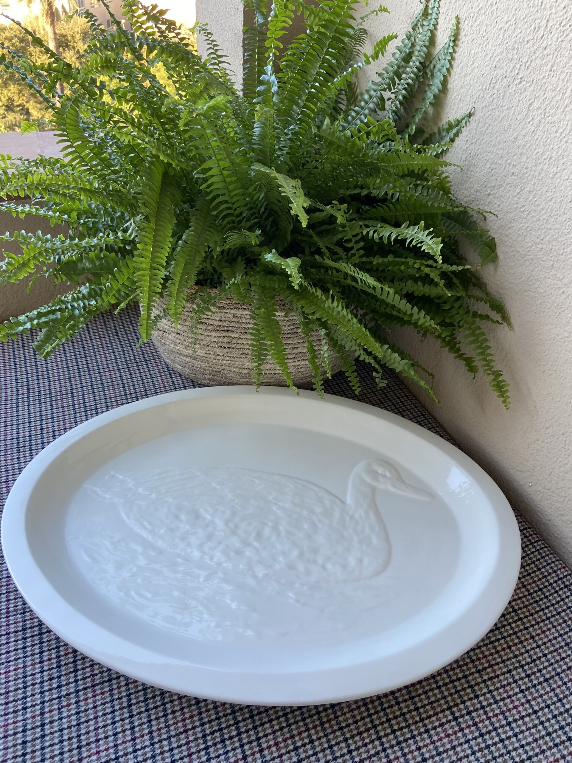 Gran fuente en cerámica Italiana. - 2