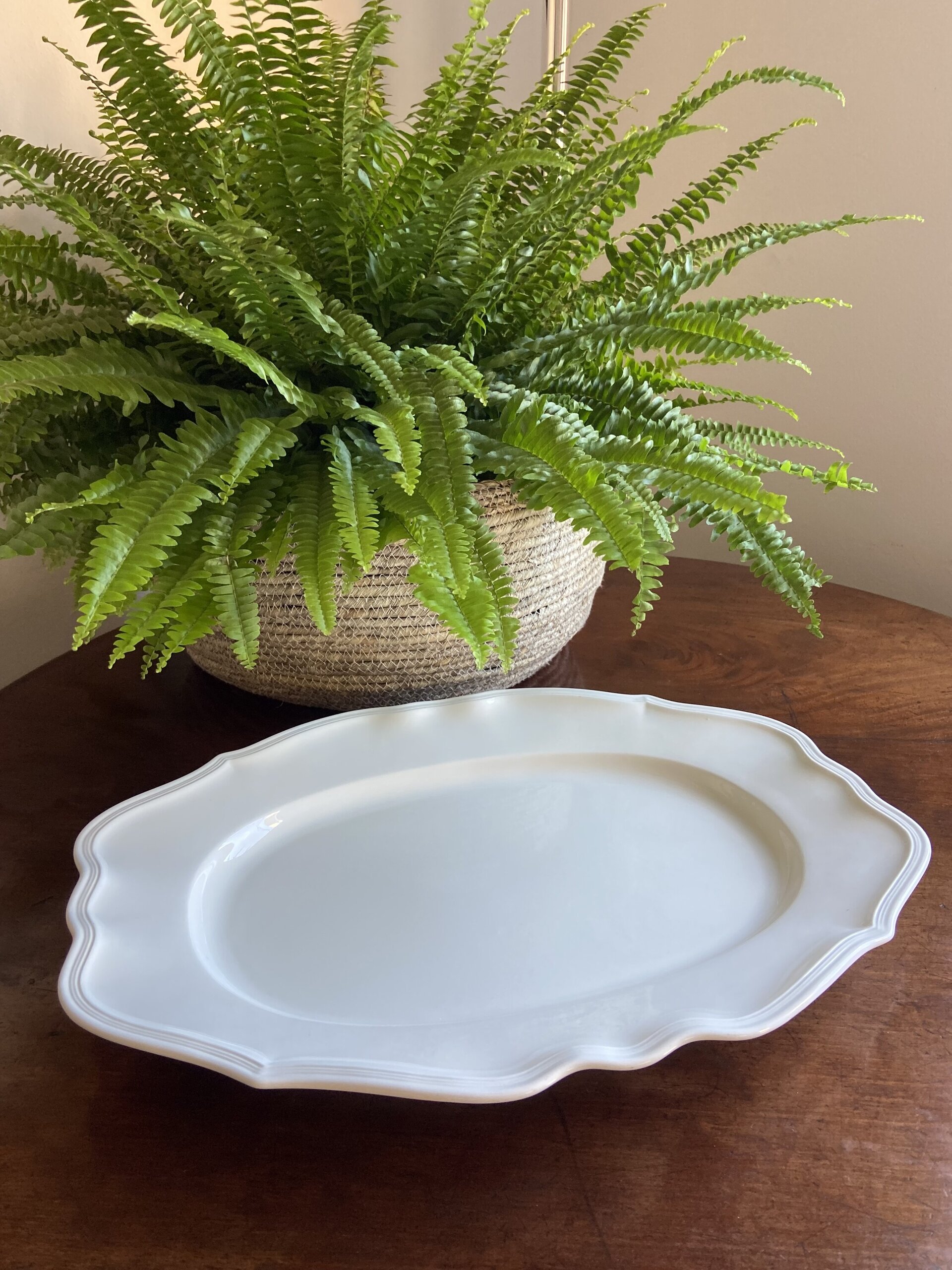 Fuente ovalada "Villeroy & Boch". - 2