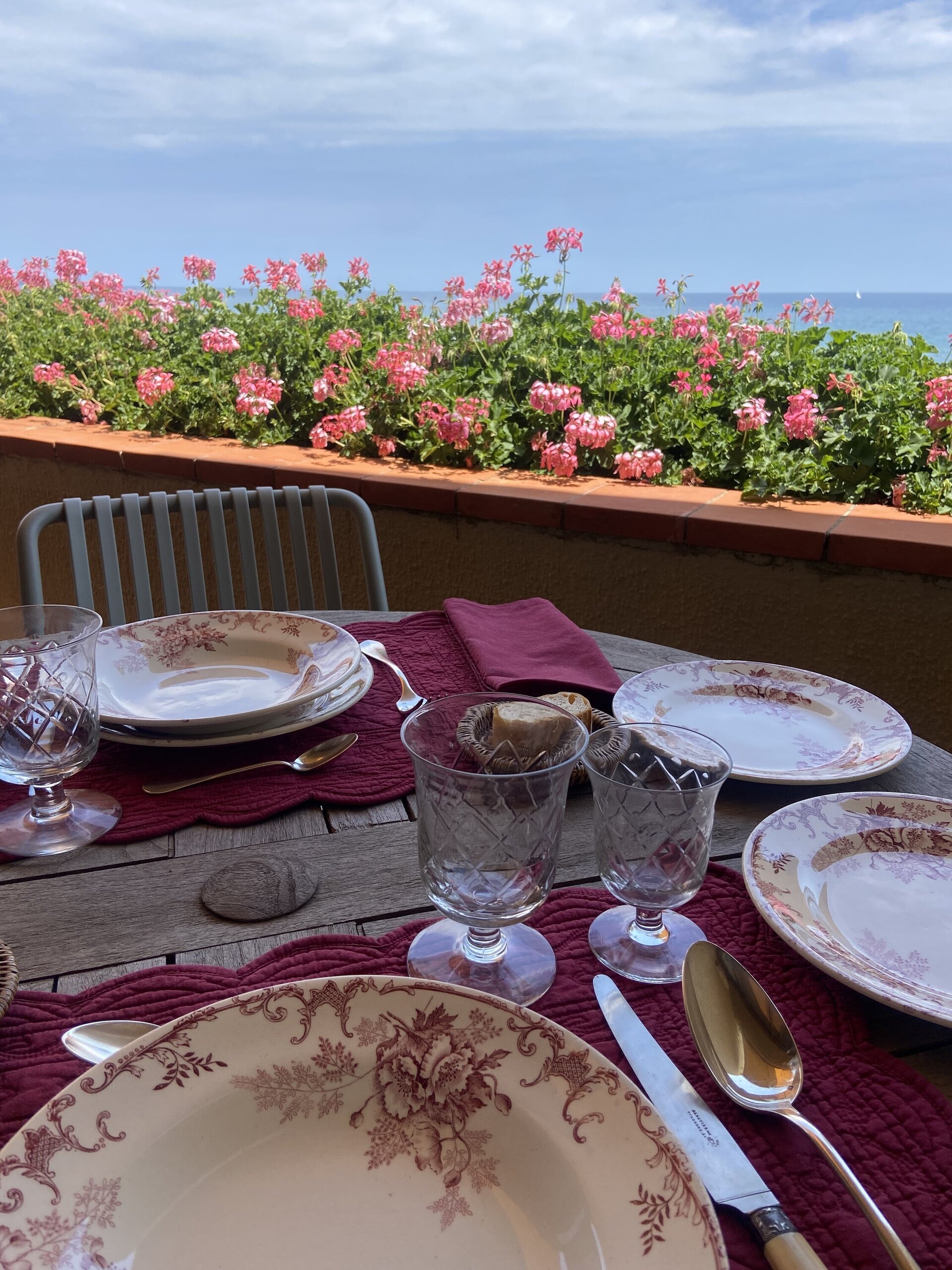 6 platos en loza francesa "Terre de Fer" Hte Boulenguer & Cia, Choisy le Roi - 3