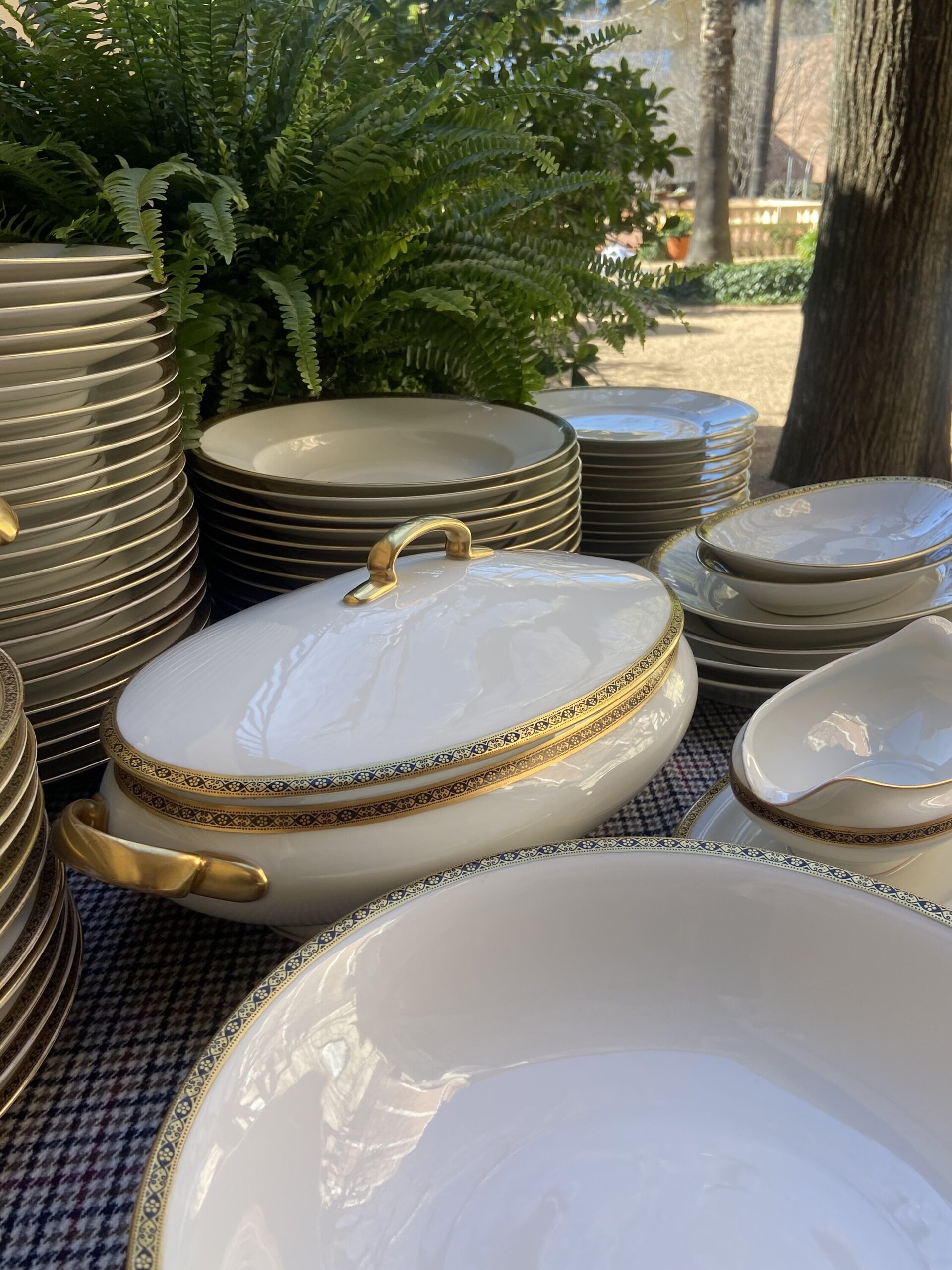 Vajilla en porcelana alemana "Hutschenreuther" Bavaria. - 1