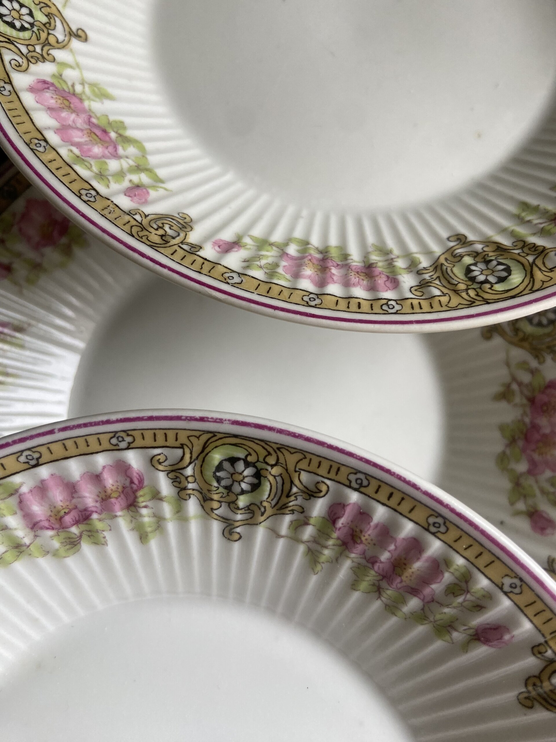 11 platos pan en porcelana francesa - 4