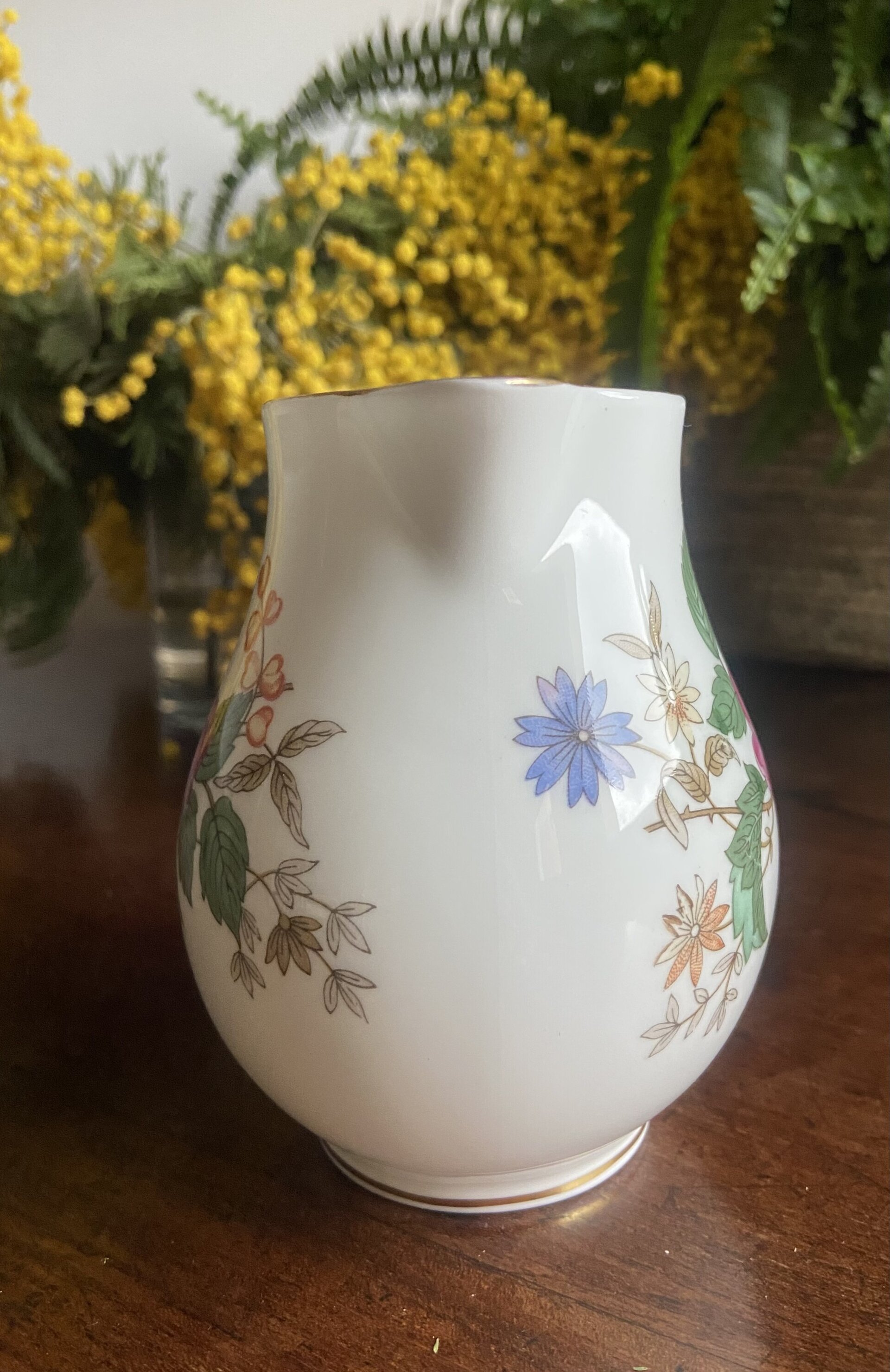 Jarrita de leche en loza inglesa "Wedgwood" - 4