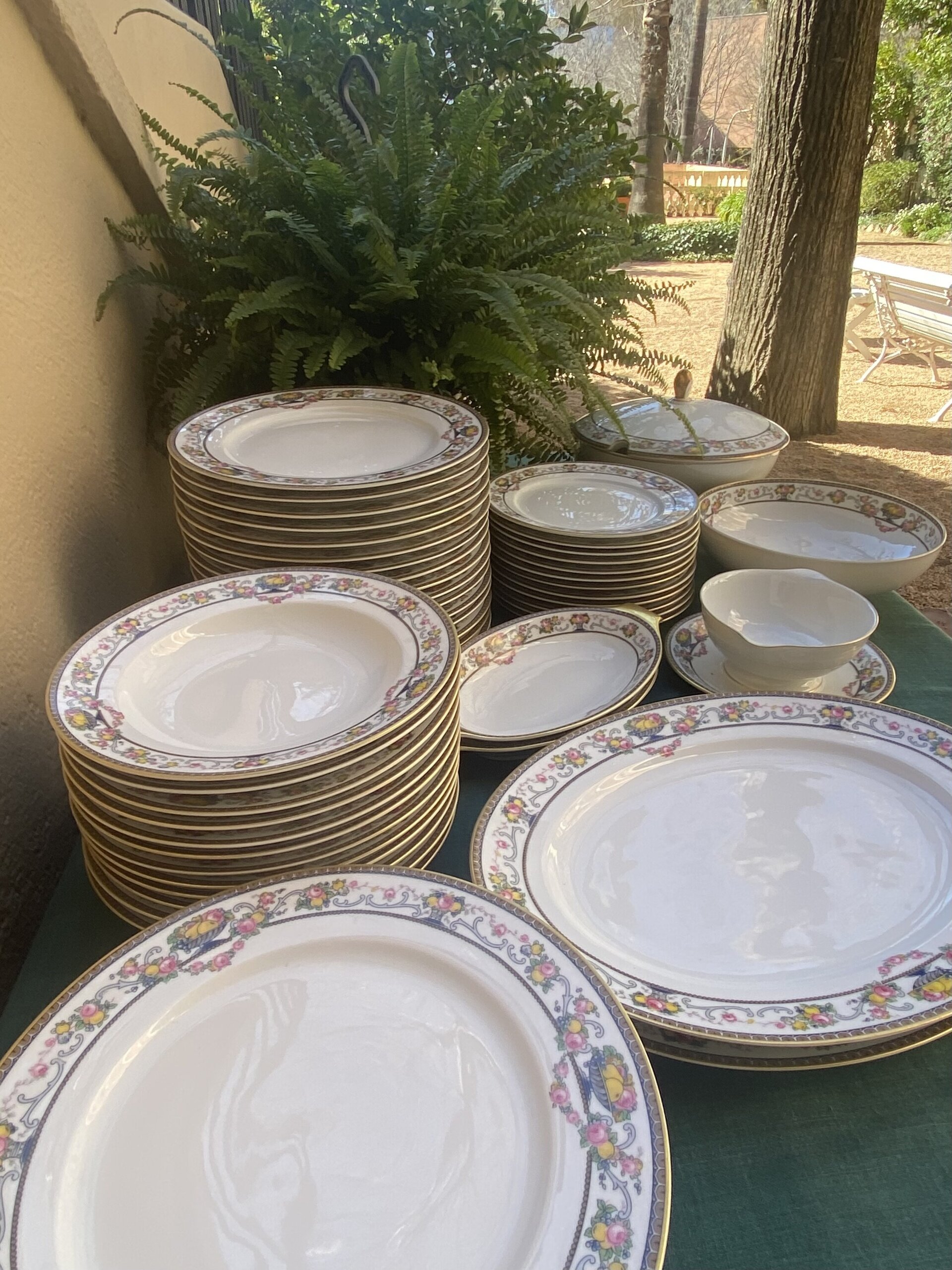 Vajilla en porcelana alemana "Rossenthal". - 5