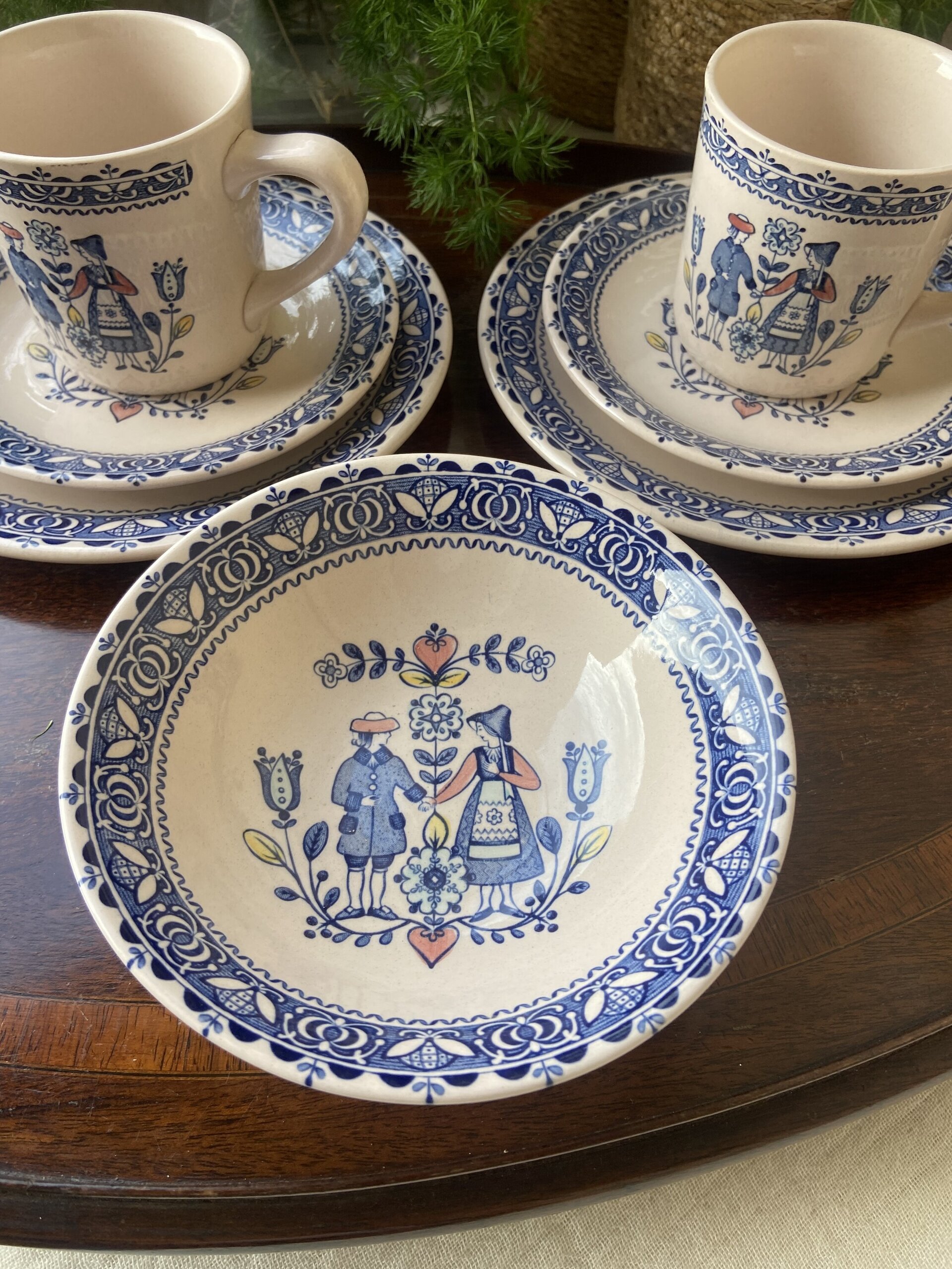 Juego de desayuno en loza inglesa "Johnson Brothers" - 5