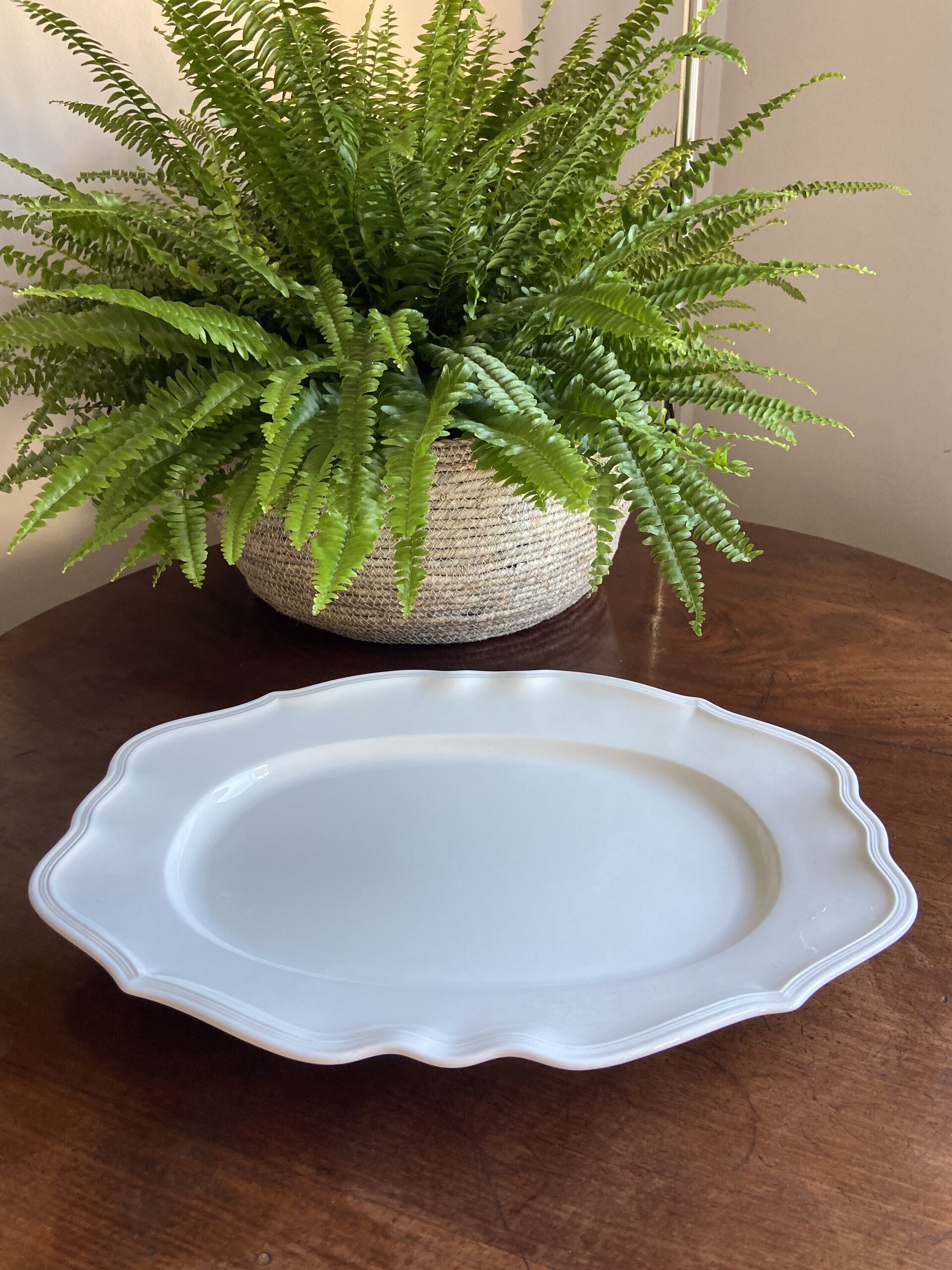 Fuente ovalada "Villeroy & Boch". - 1