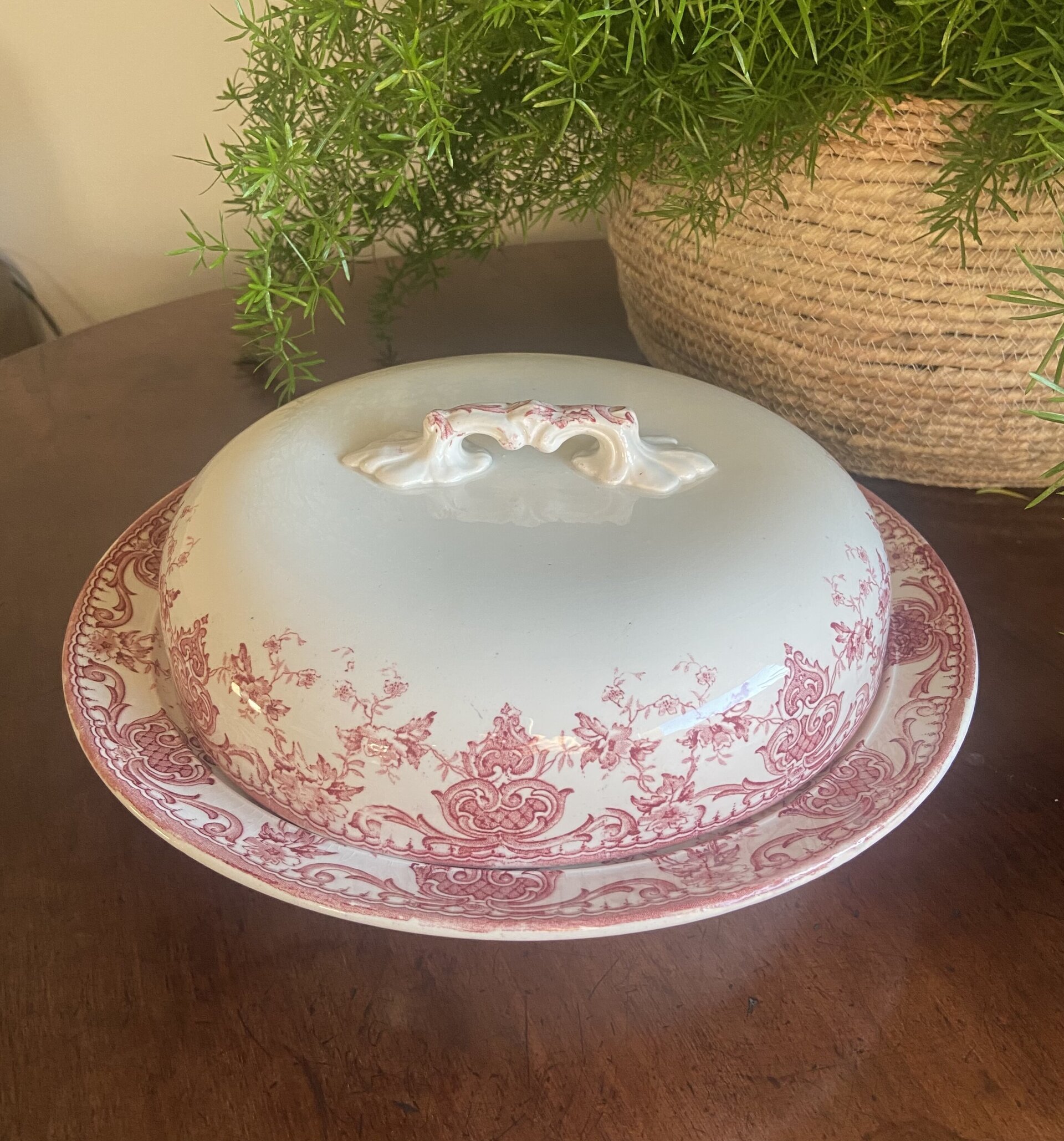 Legumbrera en loza estadounidense "K&T" (mod. Doren) - 4