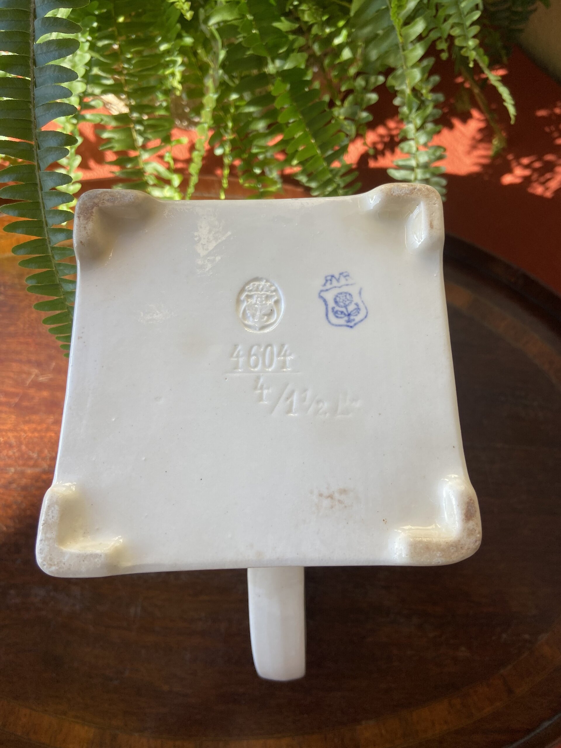 Jarra cuadrada el loza francesa - 7