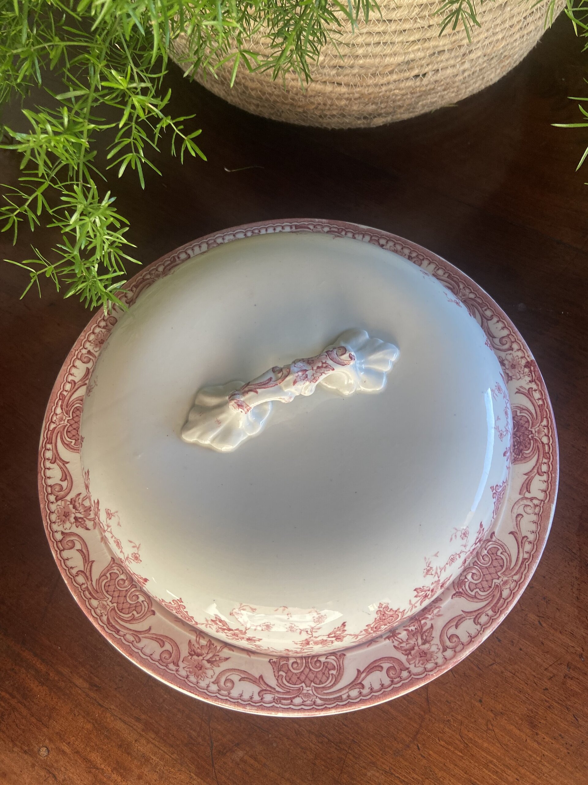 Legumbrera en loza estadounidense "K&T" (mod. Doren) - 7