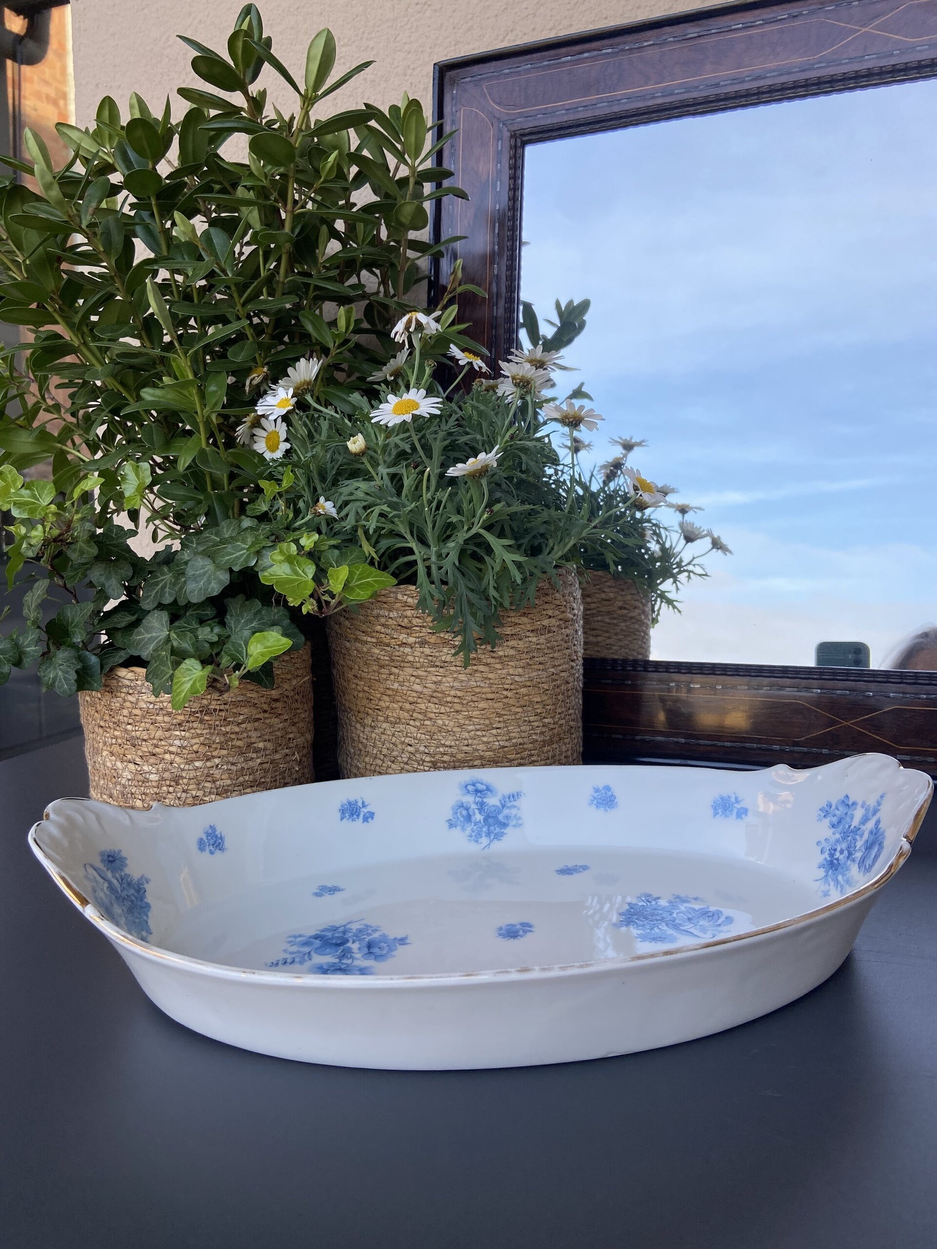Fuente horno de porcelana"Aliminite Frugier " de Limoges - 2
