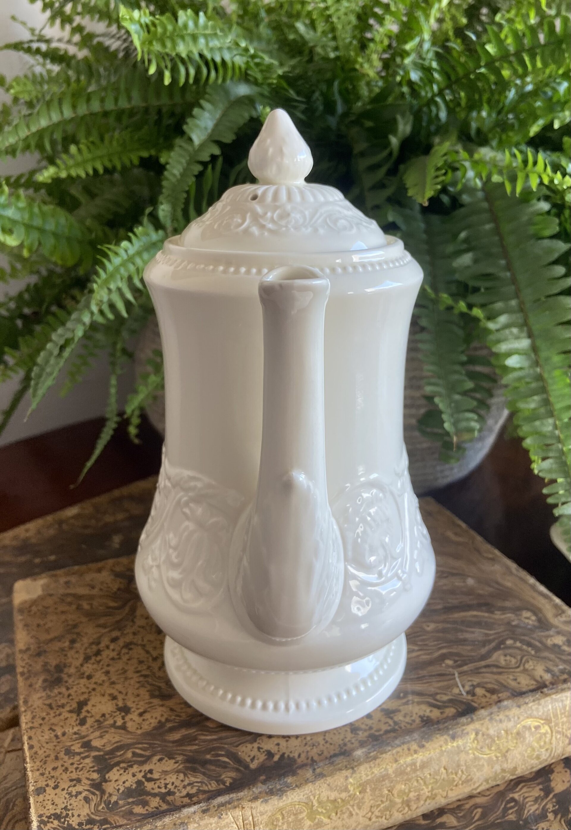 Cafetera en porcelana inglesa "Wedgwood" (mod. Barlaston) - 4