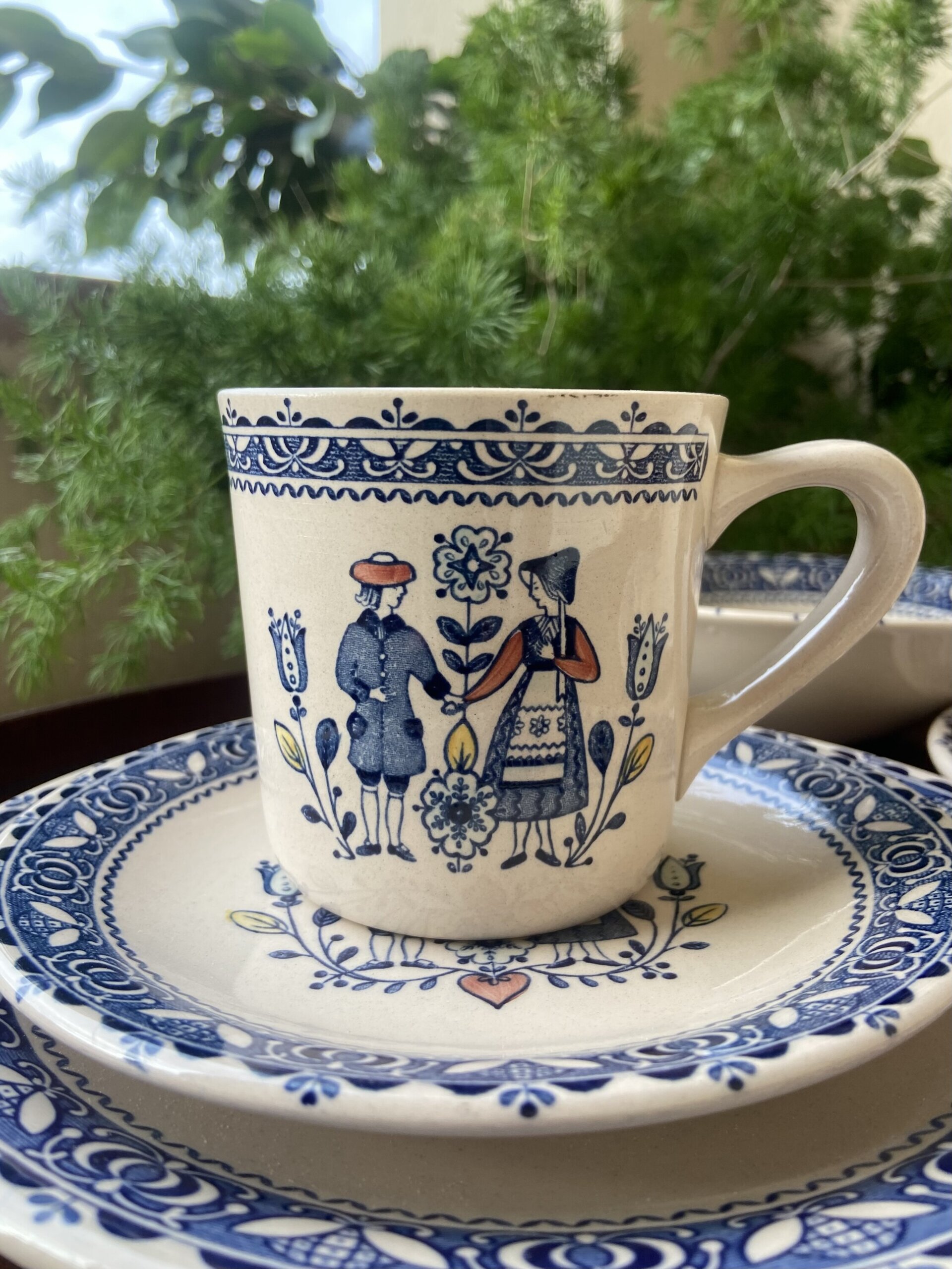 Juego de desayuno en loza inglesa "Johnson Brothers" - 6