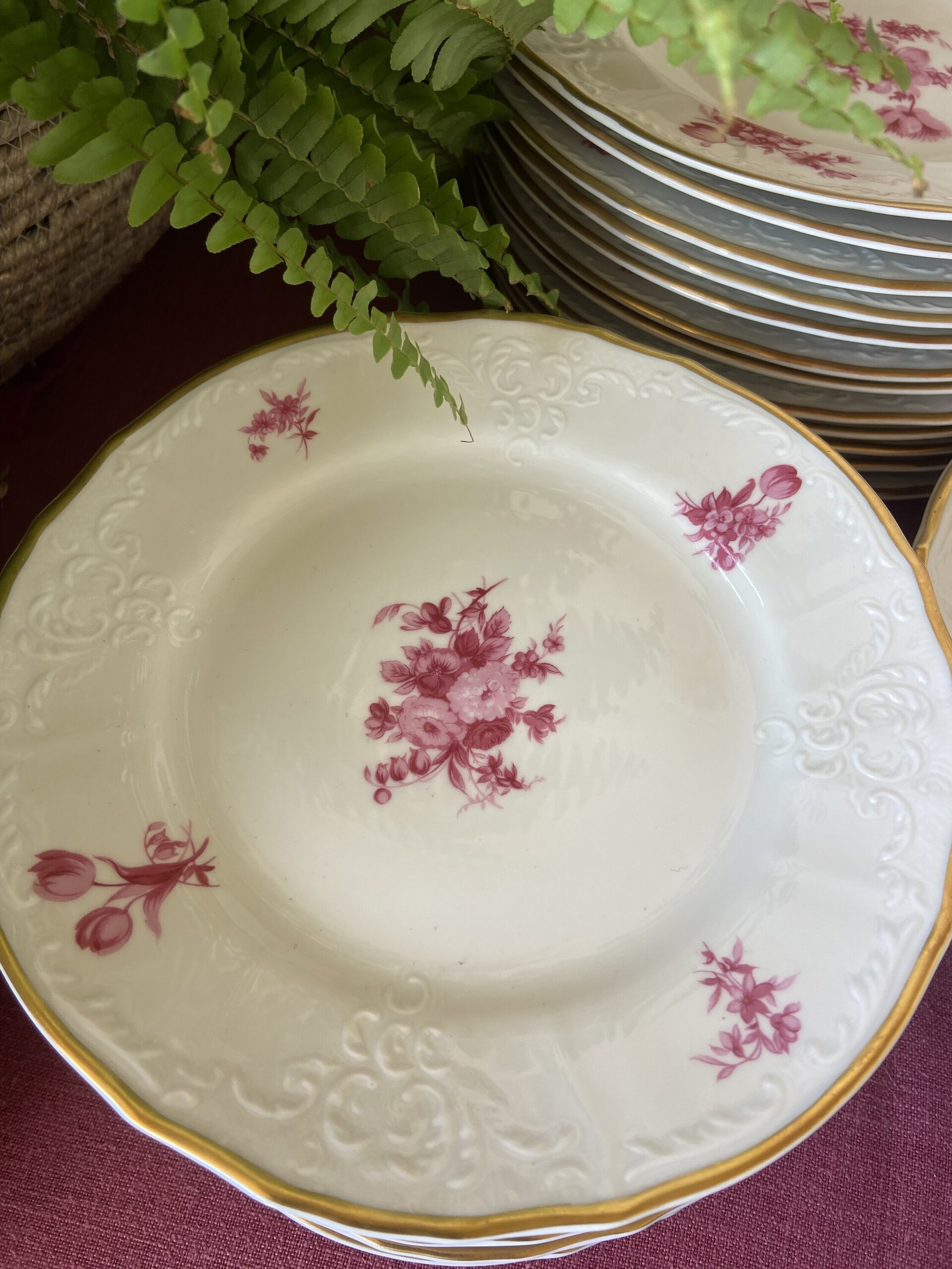 Vajilla en porcelana Checoslovaca "Bernadotte" - 4