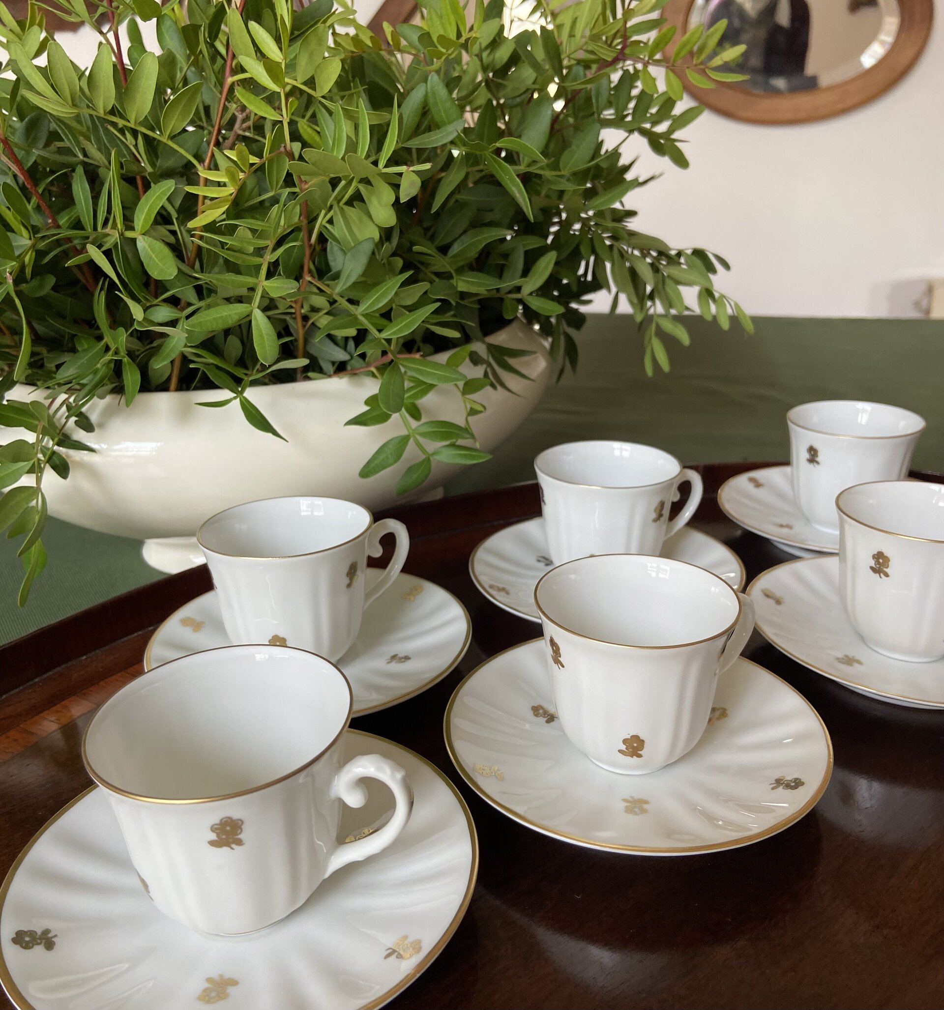 Tazas café fina porcelana "Bidasoa" - 2