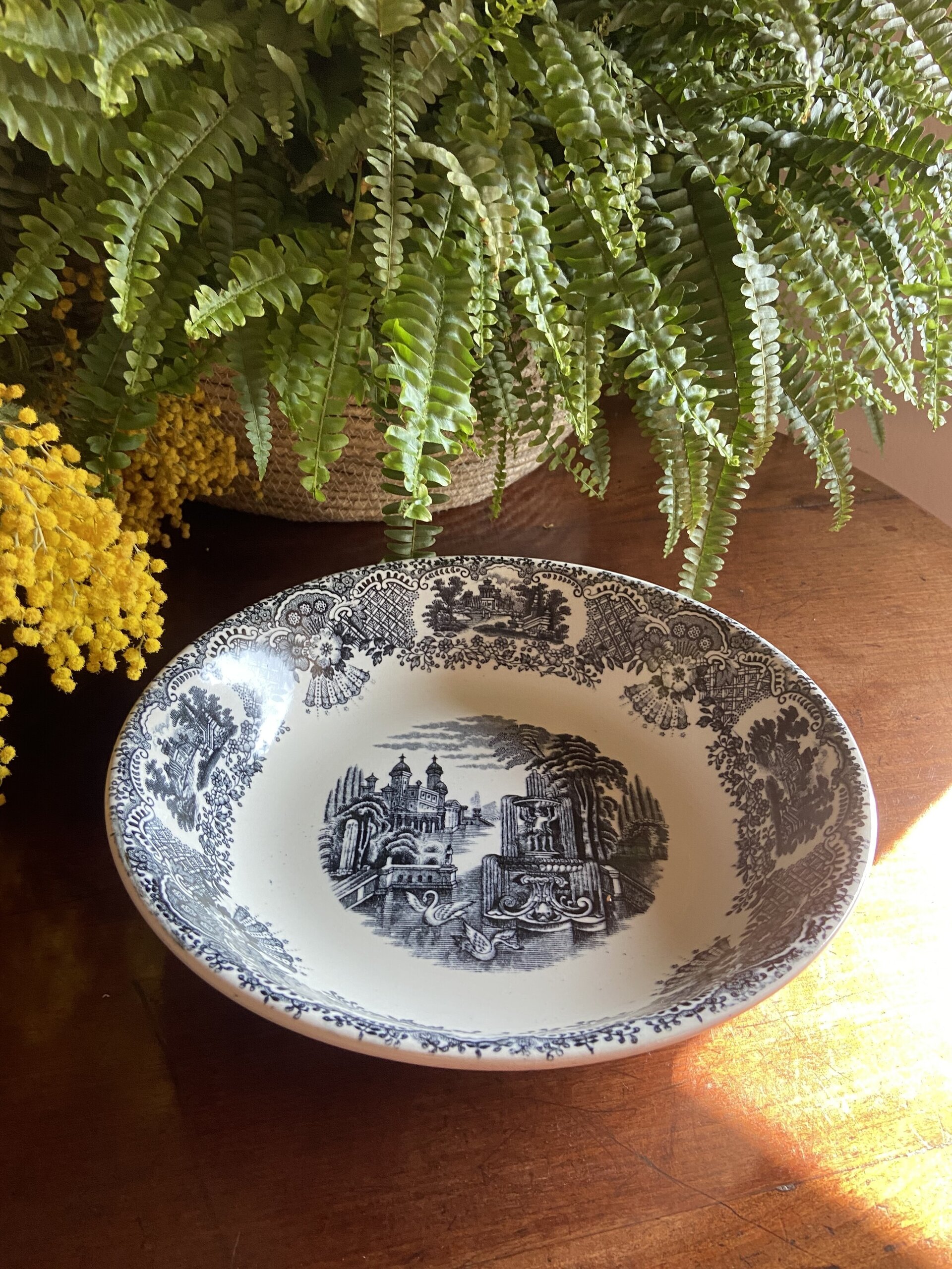 Bol en loza "Pickman S.A. Sevilla" Cartuja (mod. Vistas) - 3