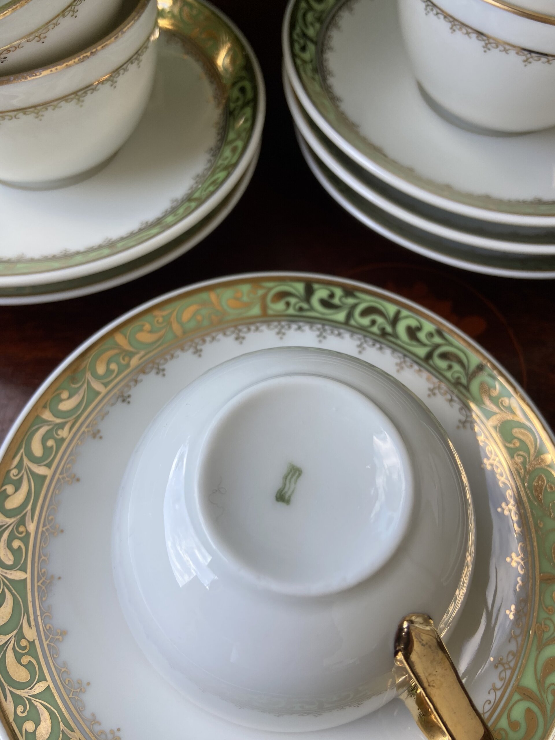 8 tazas de café en porcelana "Bidasoa". - 4