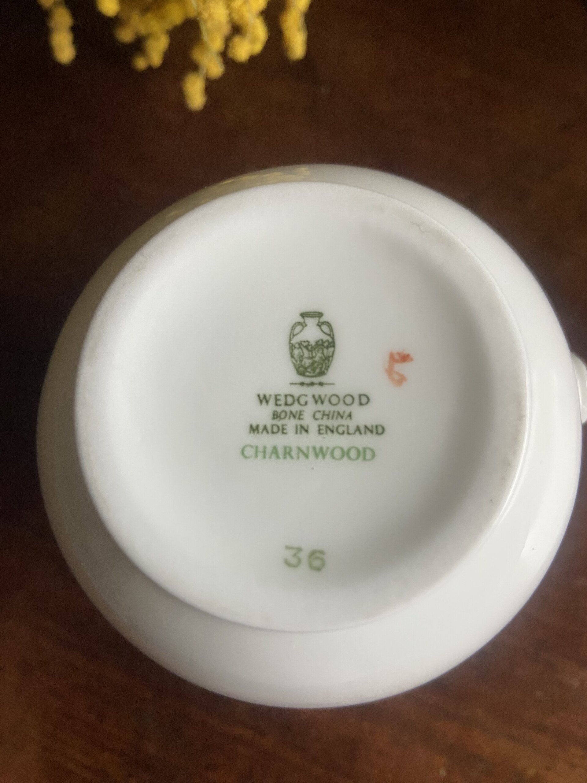 Jarrita de leche en loza inglesa "Wedgwood" - 6