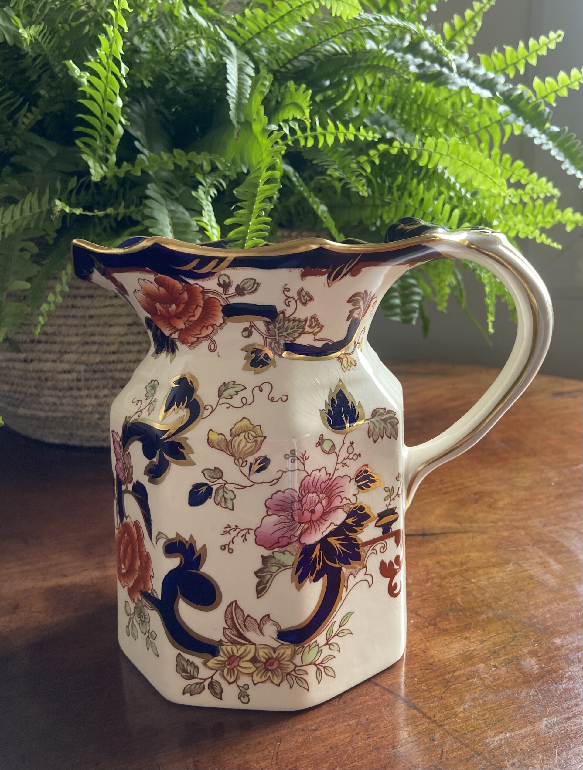 Jarra en loza  inglesa "Mason´s" (mod. Mandalay) - 4