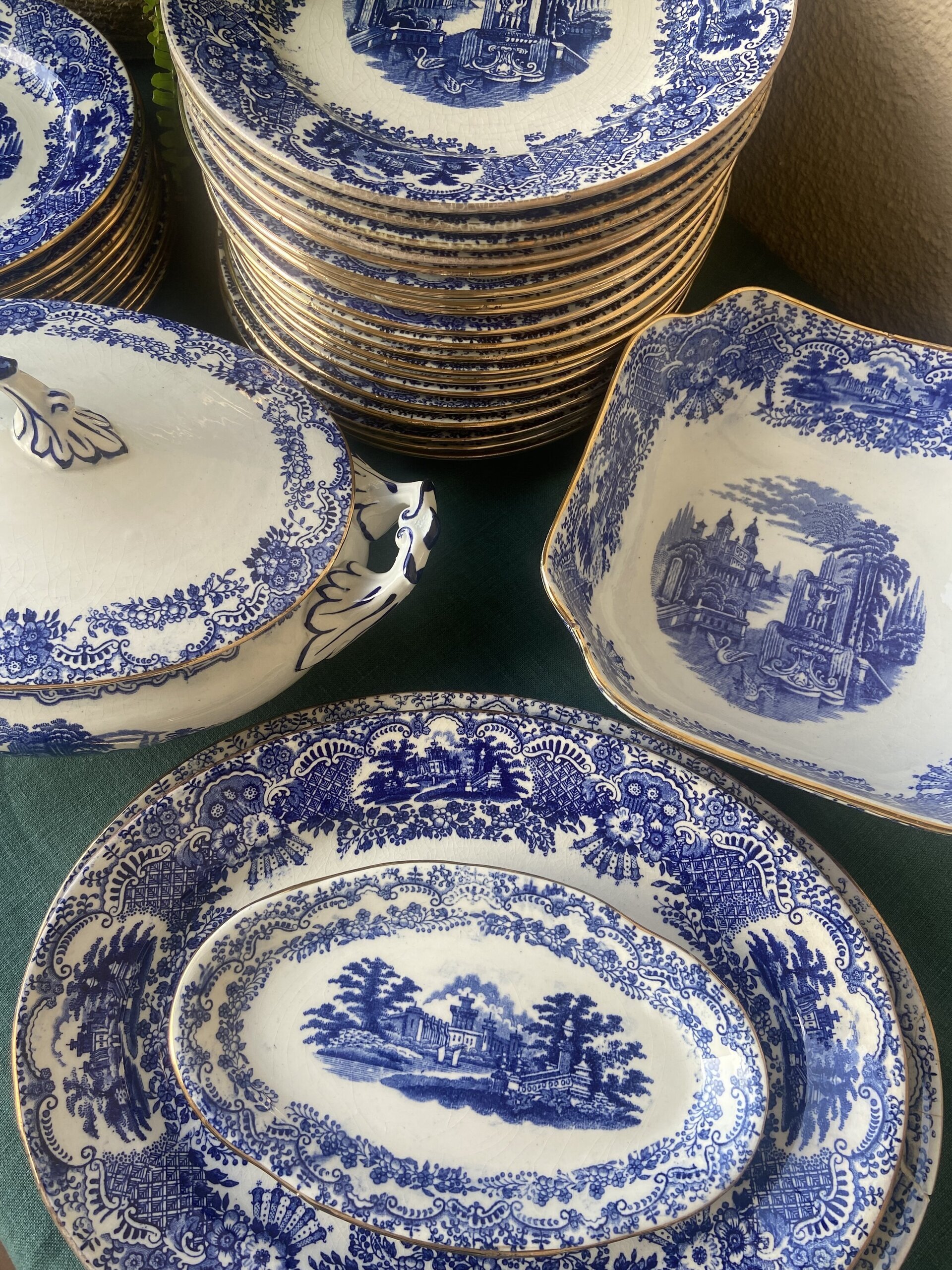 Vajilla "Pickman S.A." La Cartuja de Sevilla. (mod. Vistas). - 7