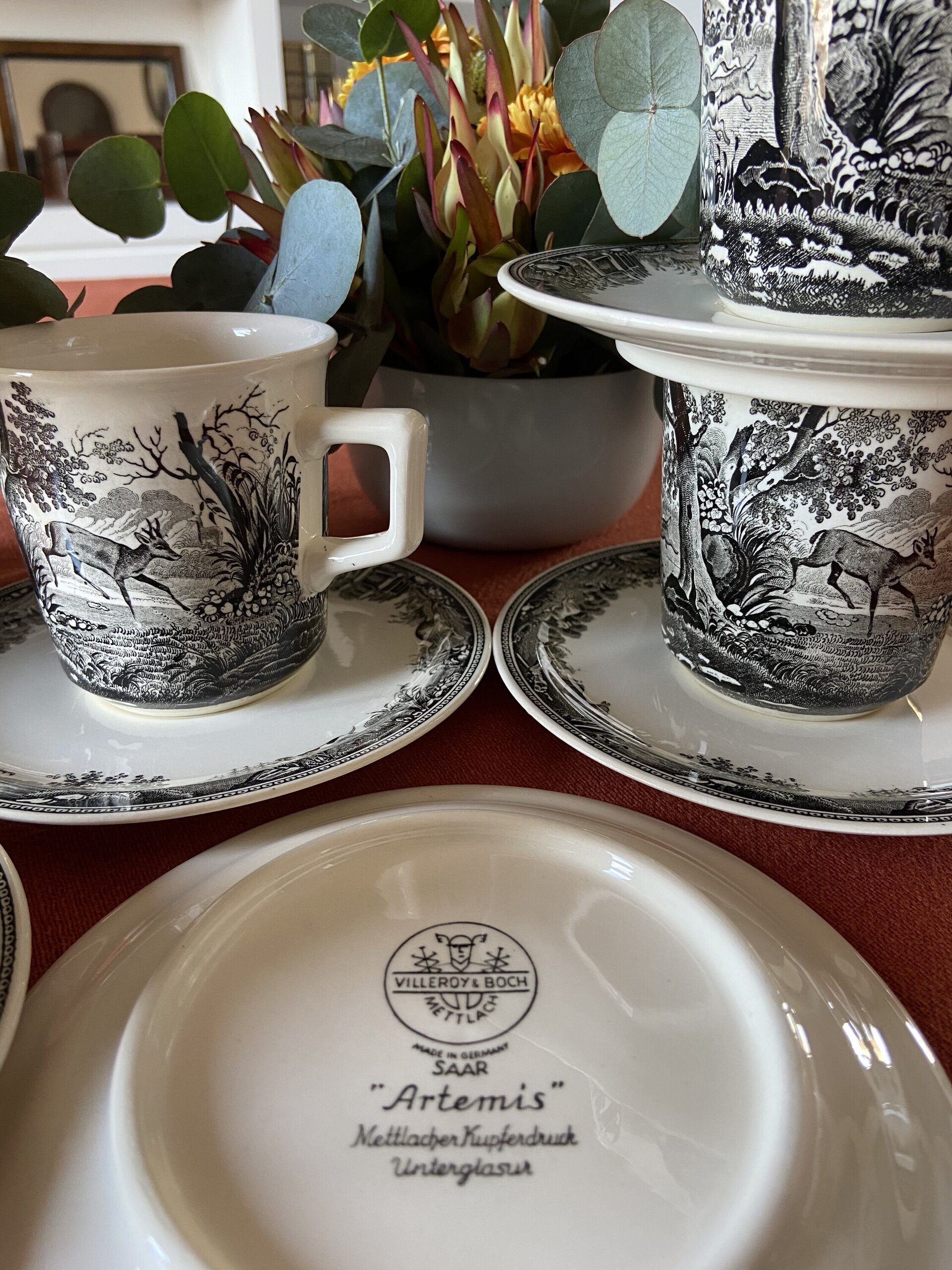 Juego de té "Villeroy & Boch" (mod. Artemis"). - 8